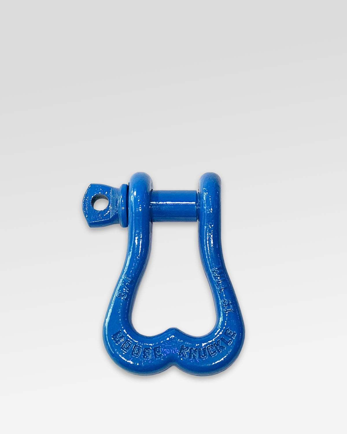 Moose Knuckle Offroad XL 3/4 in Recovery Shackle in Blue Balls