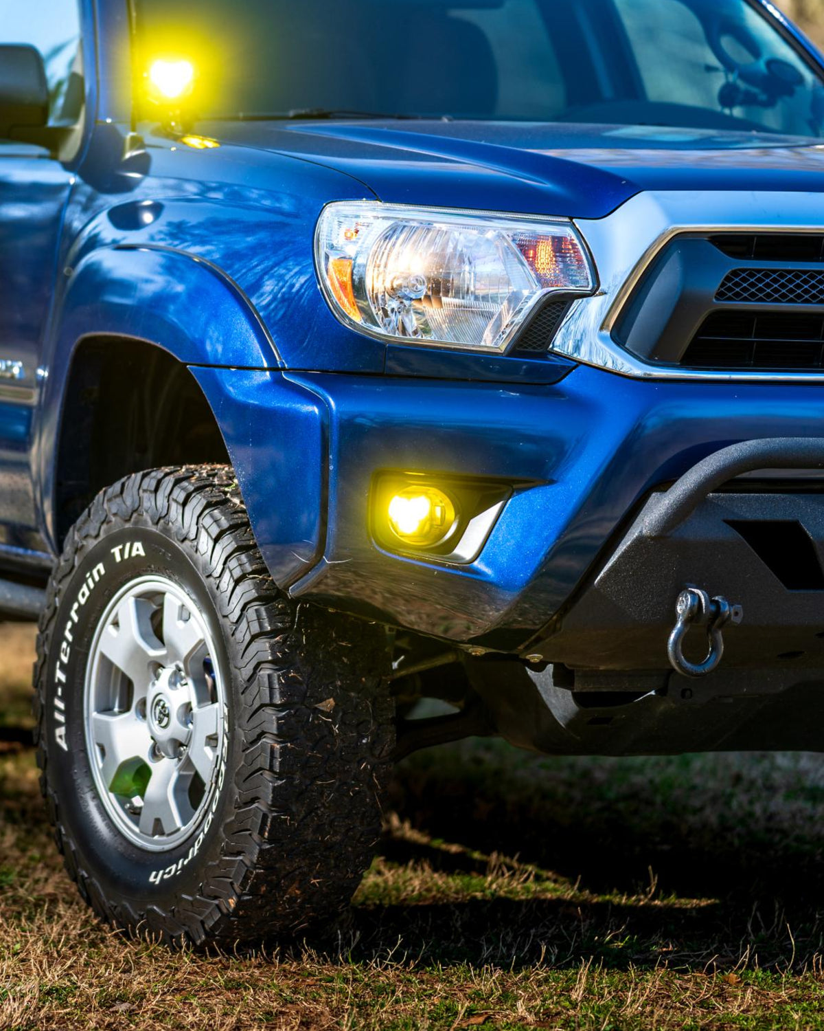 Morimoto 4Banger 2.0 NCS LED Fog Light Kit with SAE Wide Beam Pattern and Yellow Lens for Toyota Tacoma (2012–2023)