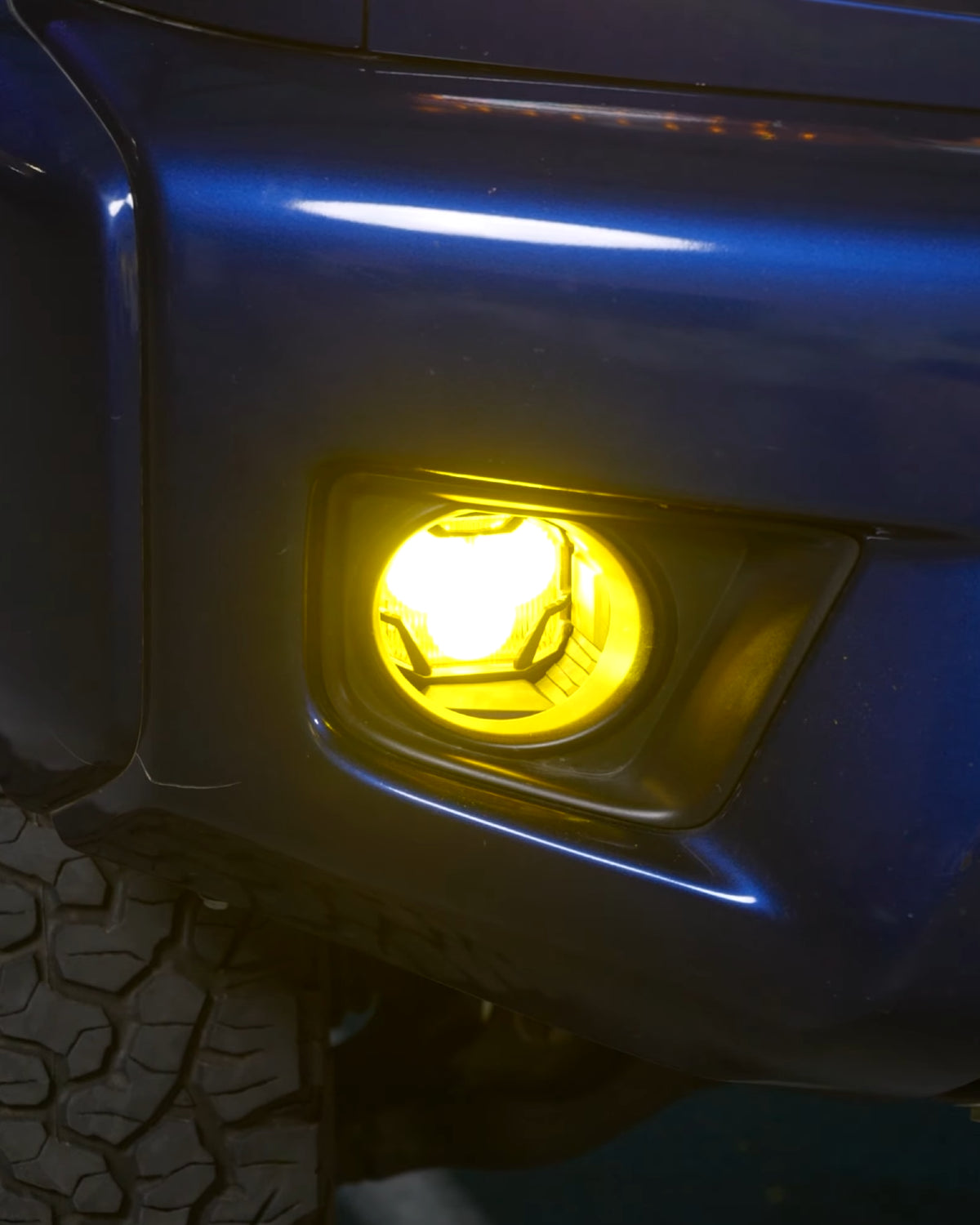 Morimoto 4Banger 2.0 NCS LED Fog Light Kit with SAE Wide Beam Pattern and Yellow Lens for Toyota Tacoma (2012–2023)