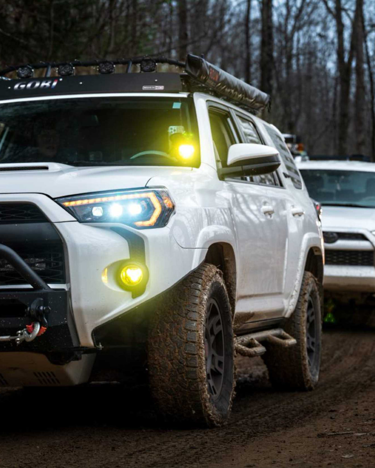 Morimoto 4Banger 2.0 HXB LED Fog Light Kit with SAE Wide Beam Pattern and Yellow Lens for 5th-Gen 4Runner (2010–2024)