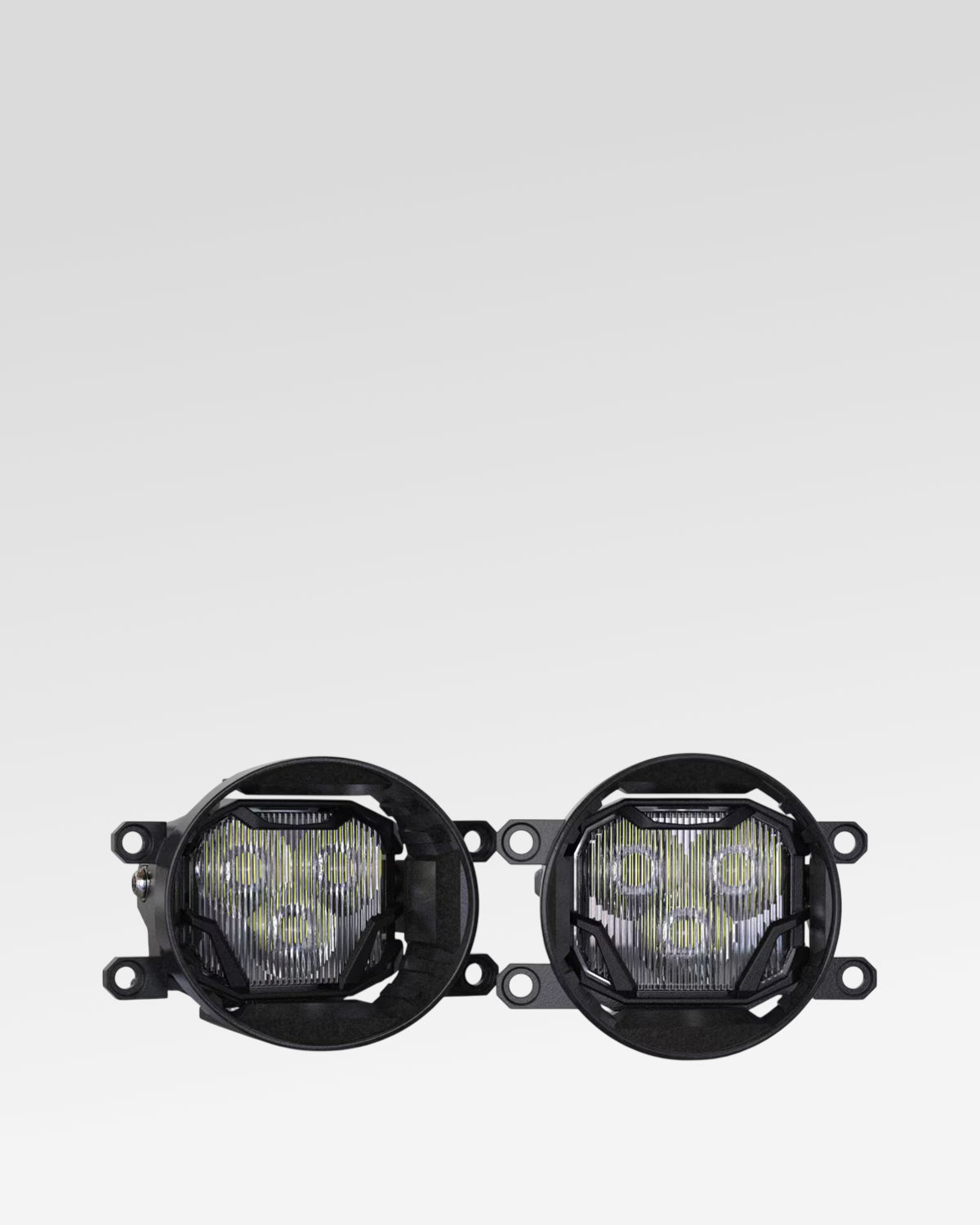 Morimoto 4Banger Type T Fog Light Mounting Brackets for Toyota Tacoma (2012–2023)) - Pair