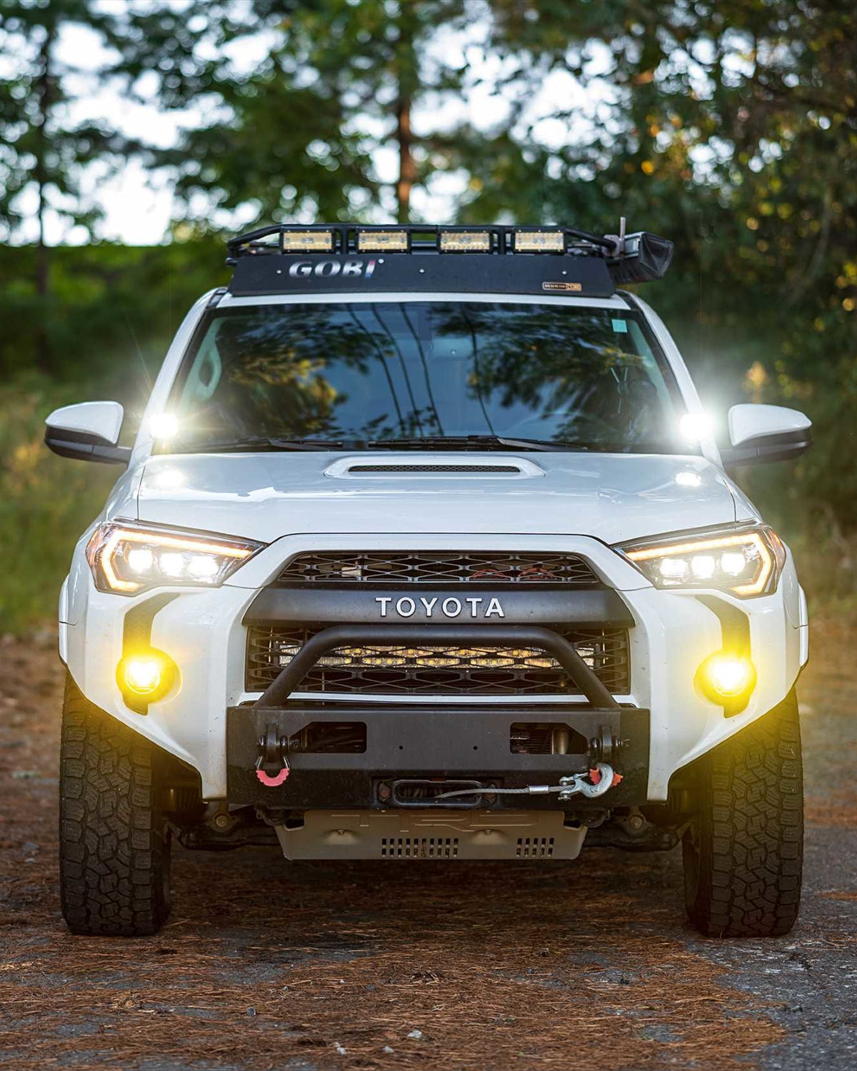 Morimoto 4Banger Type T Fog Light Mounting Brackets for 5th-Gen 4Runner (2010–2024) - Pair