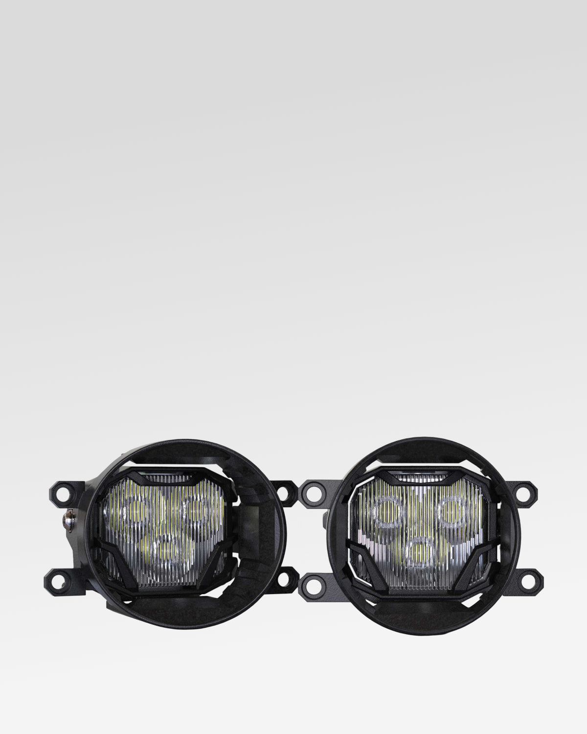 Morimoto 4Banger 2.0 HXB LED Fog Light Kit with Clear SAE Wide Lens for 2.5-Gen Tundra (2014–2021)