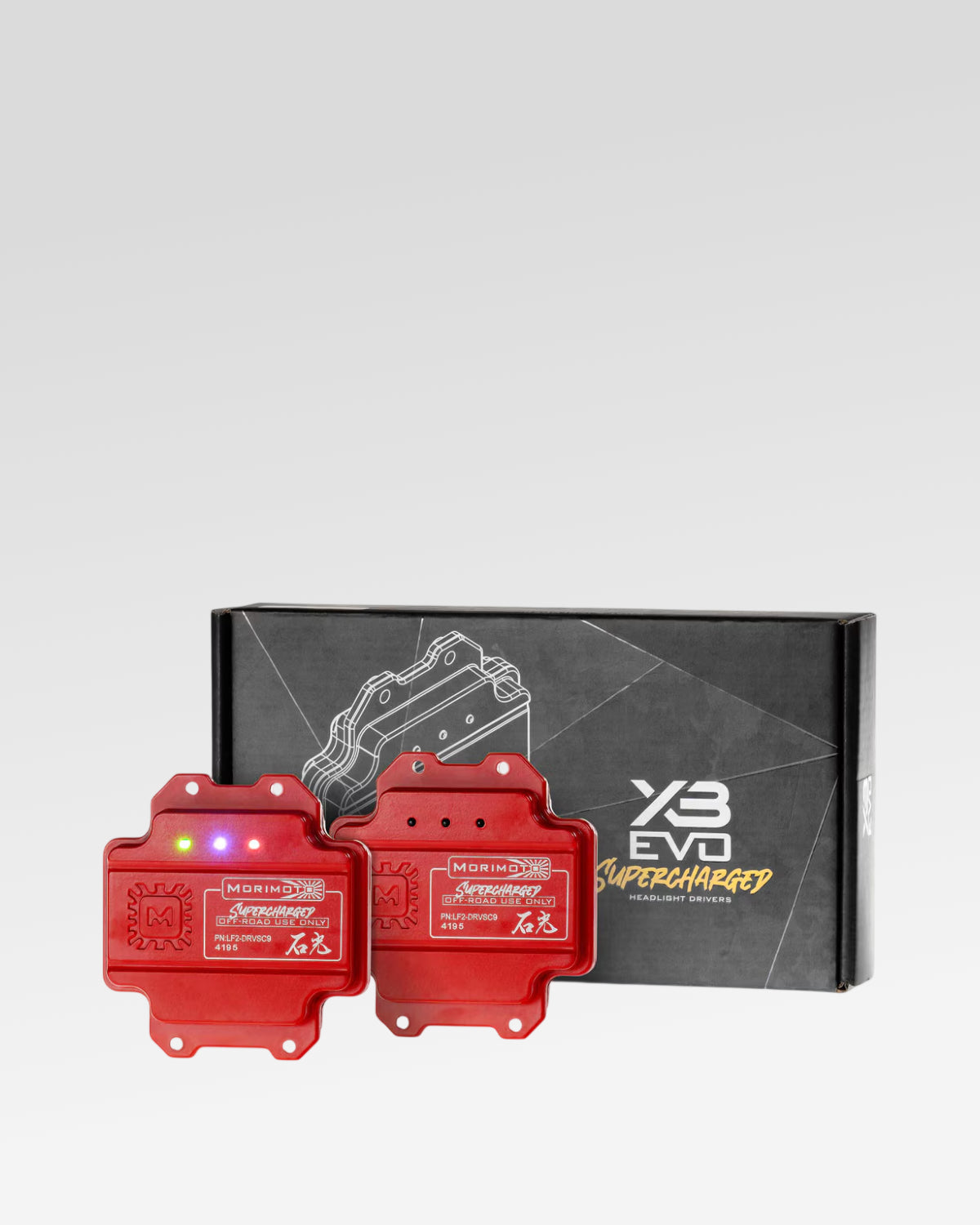 Morimoto XB Evo Headlight Supercharged LED Drivers for 3rd-Gen Tacoma (2016–2023) - Pair