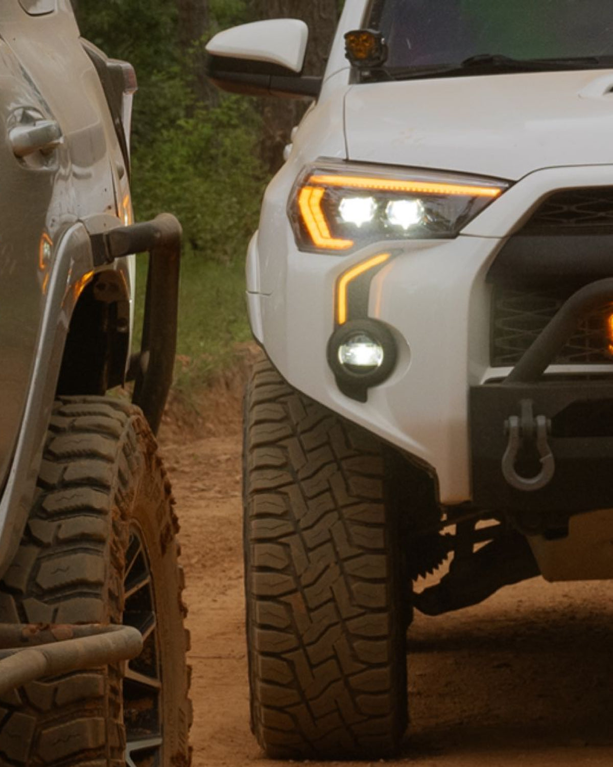 Morimoto XB Evo Sequential LED Projector Headlights with White/Amber DRL for 5th-Gen 4Runner (2014–2024) - Pair