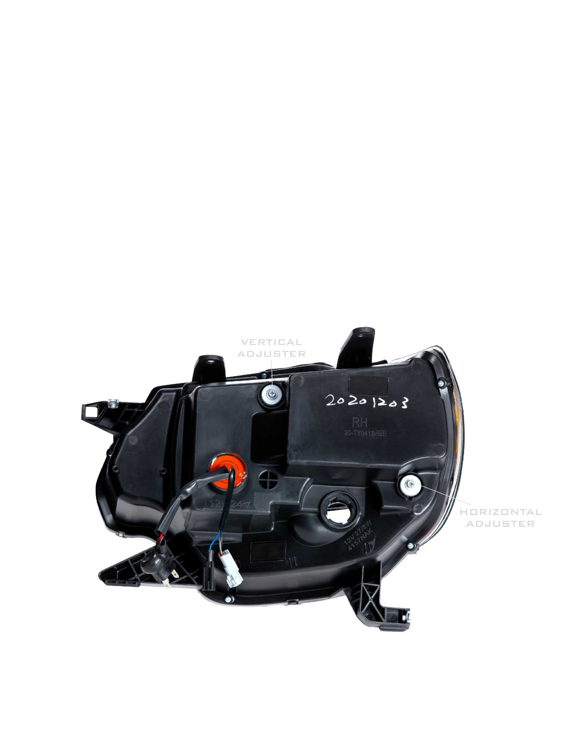 Morimoto XB Hybrid LED Projector Headlights with Amber DRL for 2nd-Gen Tacoma (2012–2015) - Pair