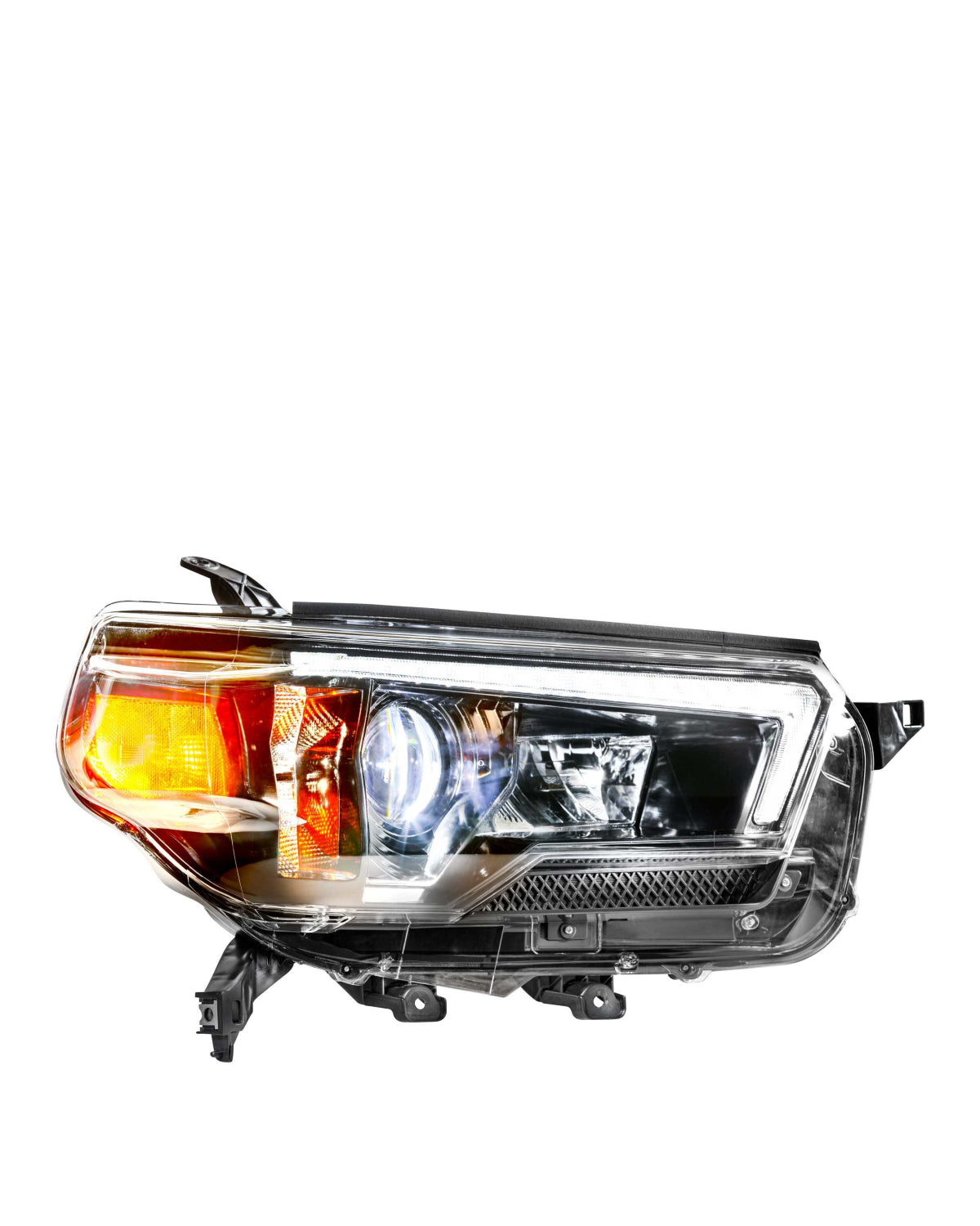 Morimoto XB Hybrid LED Projector Headlights with White DRL for 5th-Gen 4Runner (2010–2013) - Pair