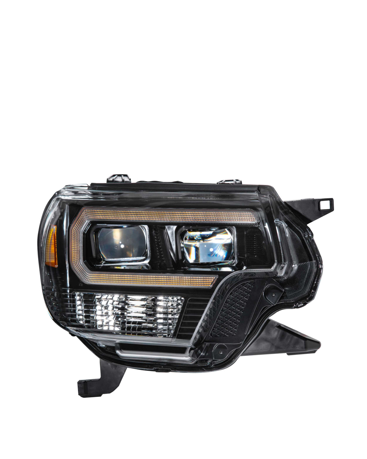 Morimoto XB Hybrid LED Reflector Headlights with White DRL for 2nd-Gen Tacoma (2012–2015) - Pair