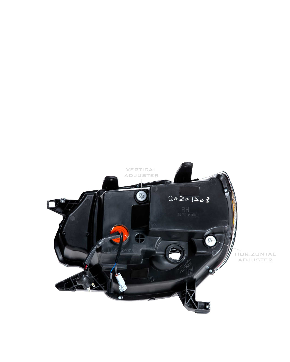 Morimoto XB Hybrid LED Reflector Headlights with White DRL for 2nd-Gen Tacoma (2012–2015) - Pair