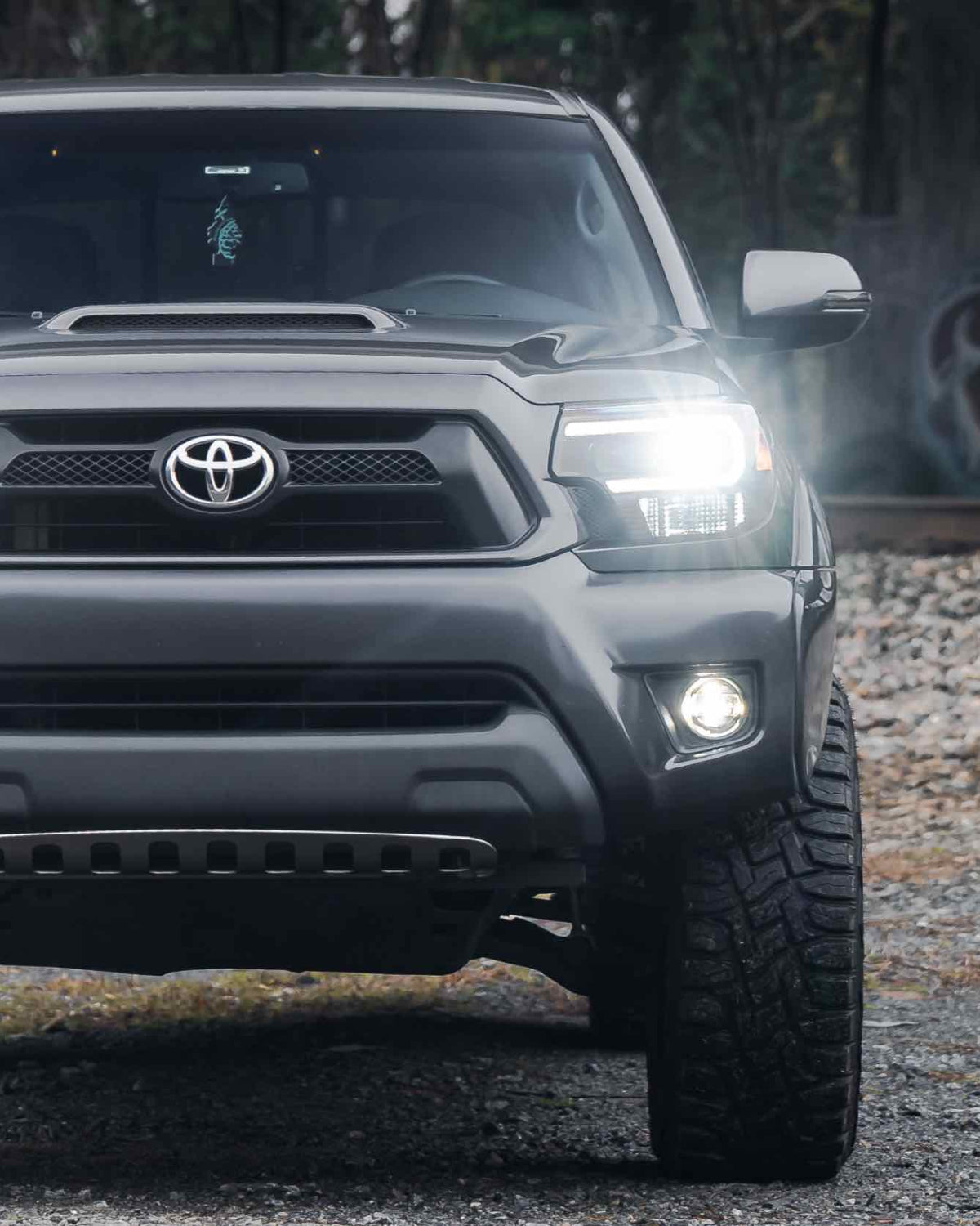 Morimoto XB Hybrid LED Reflector Headlights with White DRL for 2nd-Gen Tacoma (2012–2015) - Pair