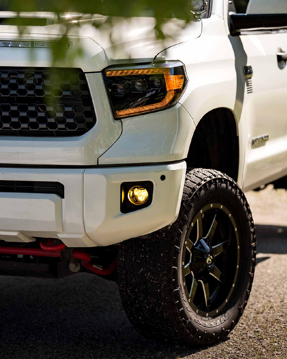 Morimoto XB Sequential LED Projector Headlights with Amber DRL for 2.5-Gen Tundra (2014–2021) - Pair