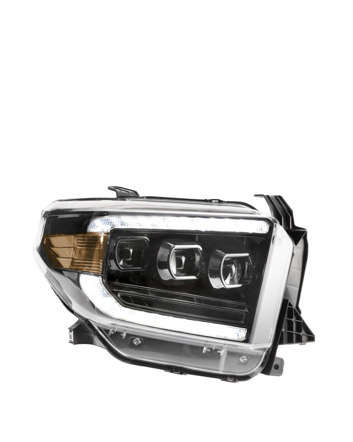 Morimoto XB Sequential LED Projector Headlights with White DRL for 2.5-Gen Tundra (2014–2021) - Pair