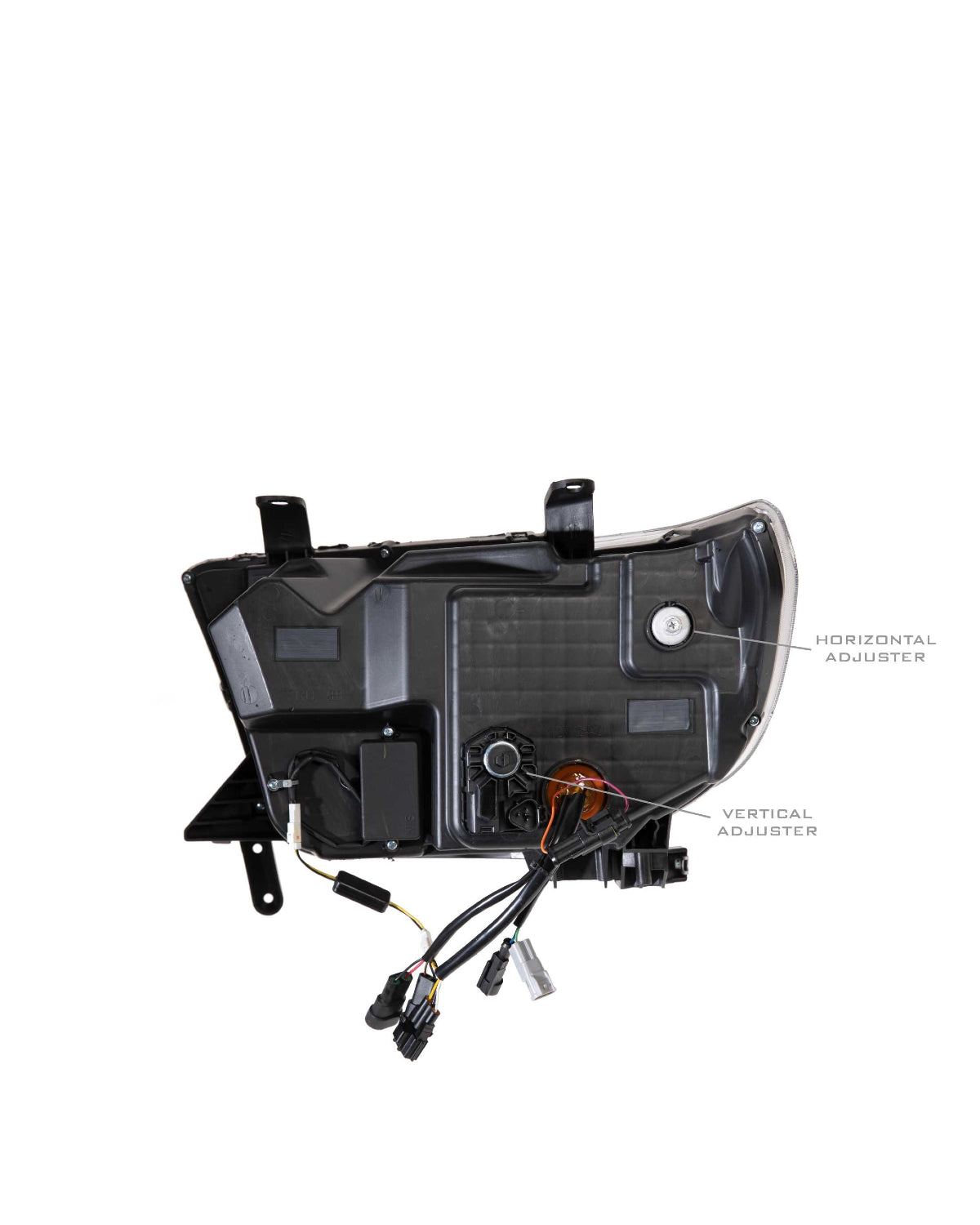 Morimoto XB Sequential LED Reflector Headlights with White DRL for 2nd-Gen Sequoia (2008–2017) - Pair