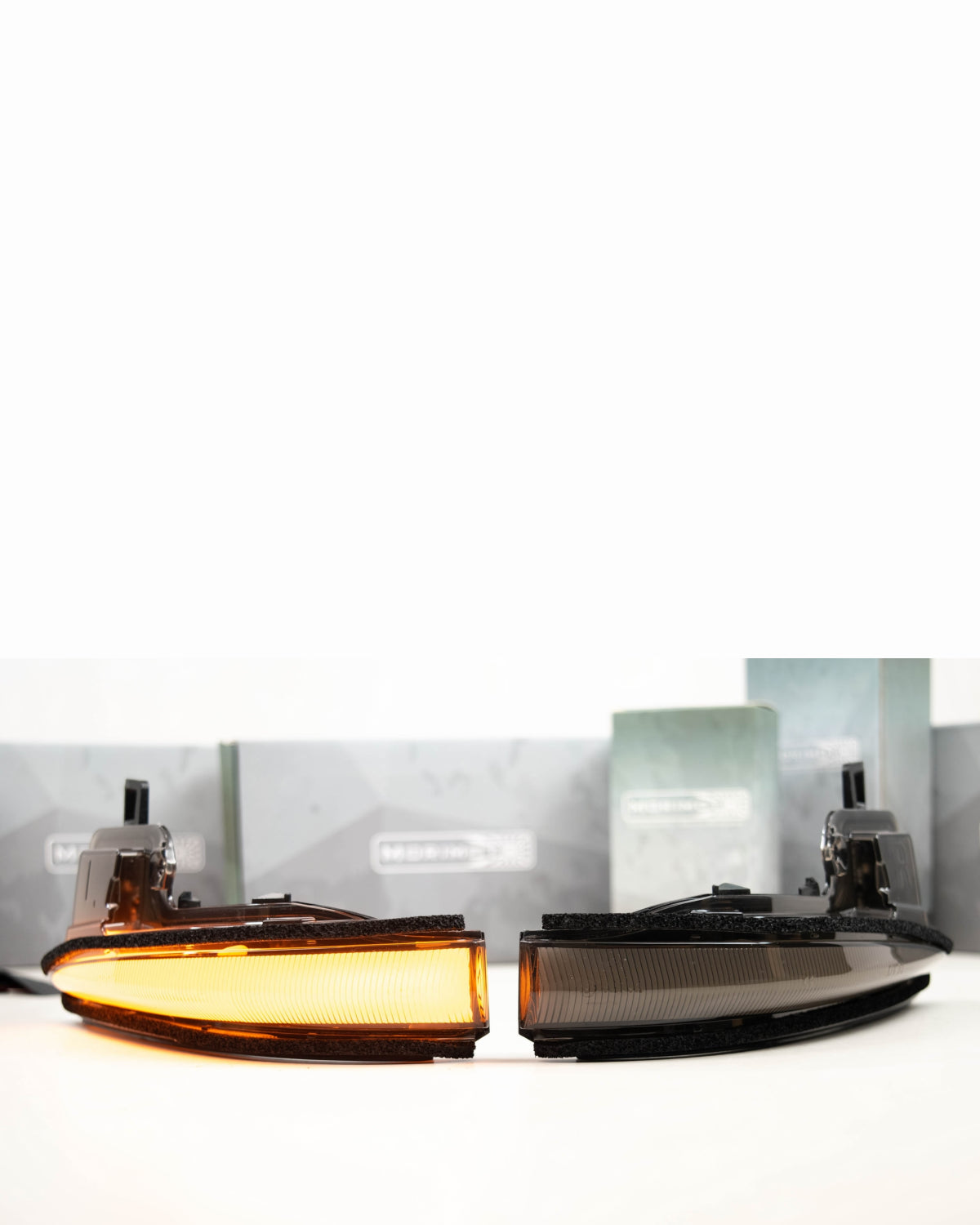 Morimoto XB Sequential LED Side Mirror Turn Signal Lights with Smoked Lens for 3rd-Gen Tacoma (2016–2023) - Pair