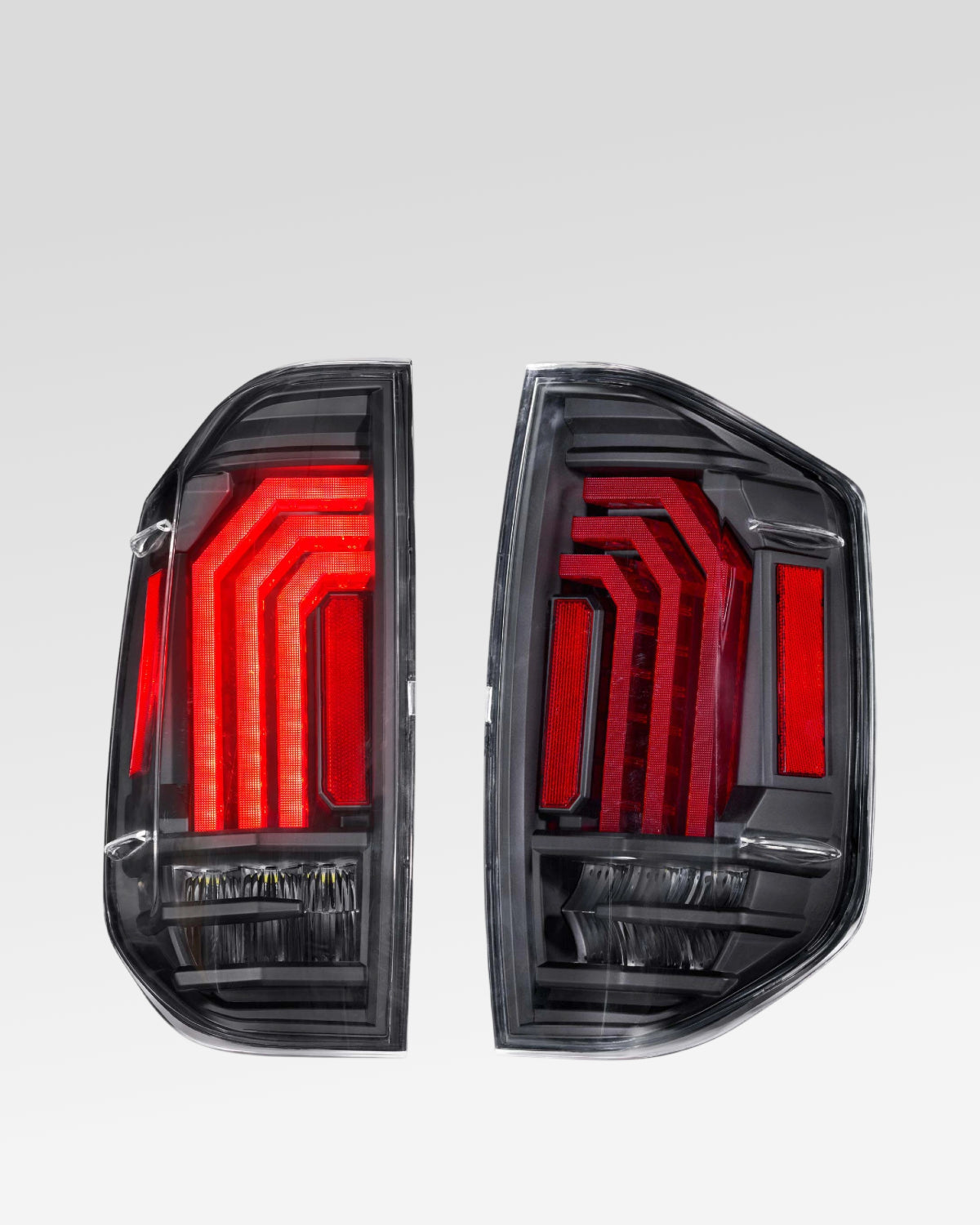 Morimoto XB Sequential LED Tail Lights with Clear Lens for 2.5-Gen Tundra (2014–2021) - Pair