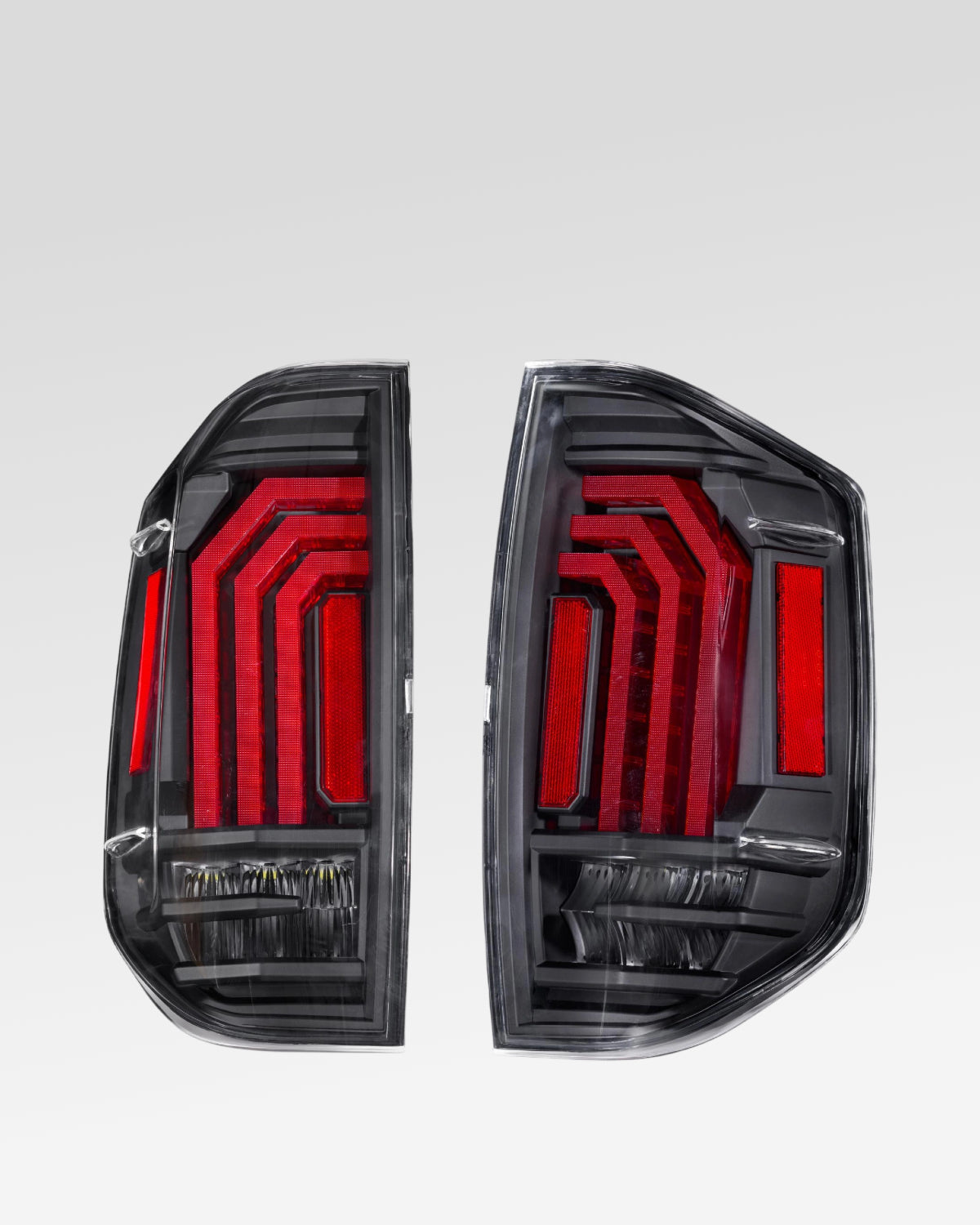 Morimoto XB Sequential LED Tail Lights with Clear Lens for 2.5-Gen Tundra (2014–2021) - Pair