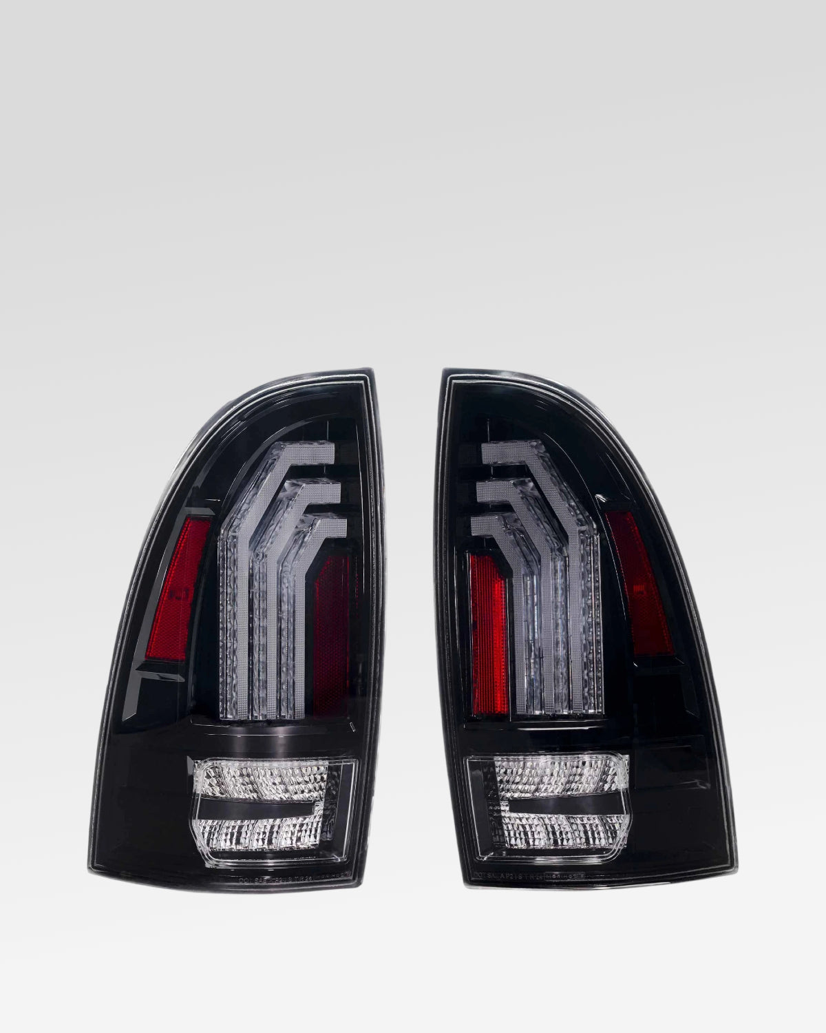 Morimoto XB Sequential LED Tail Lights with Clear Lens for 2nd-Gen Tacoma (2005–2015) - Pair