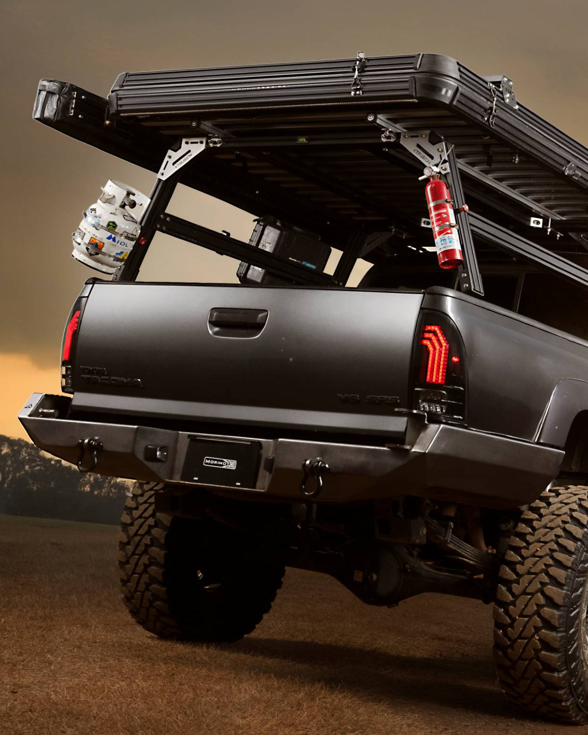 Morimoto XB Sequential LED Tail Lights with Clear Lens for 2nd-Gen Tacoma (2005–2015) - Pair
