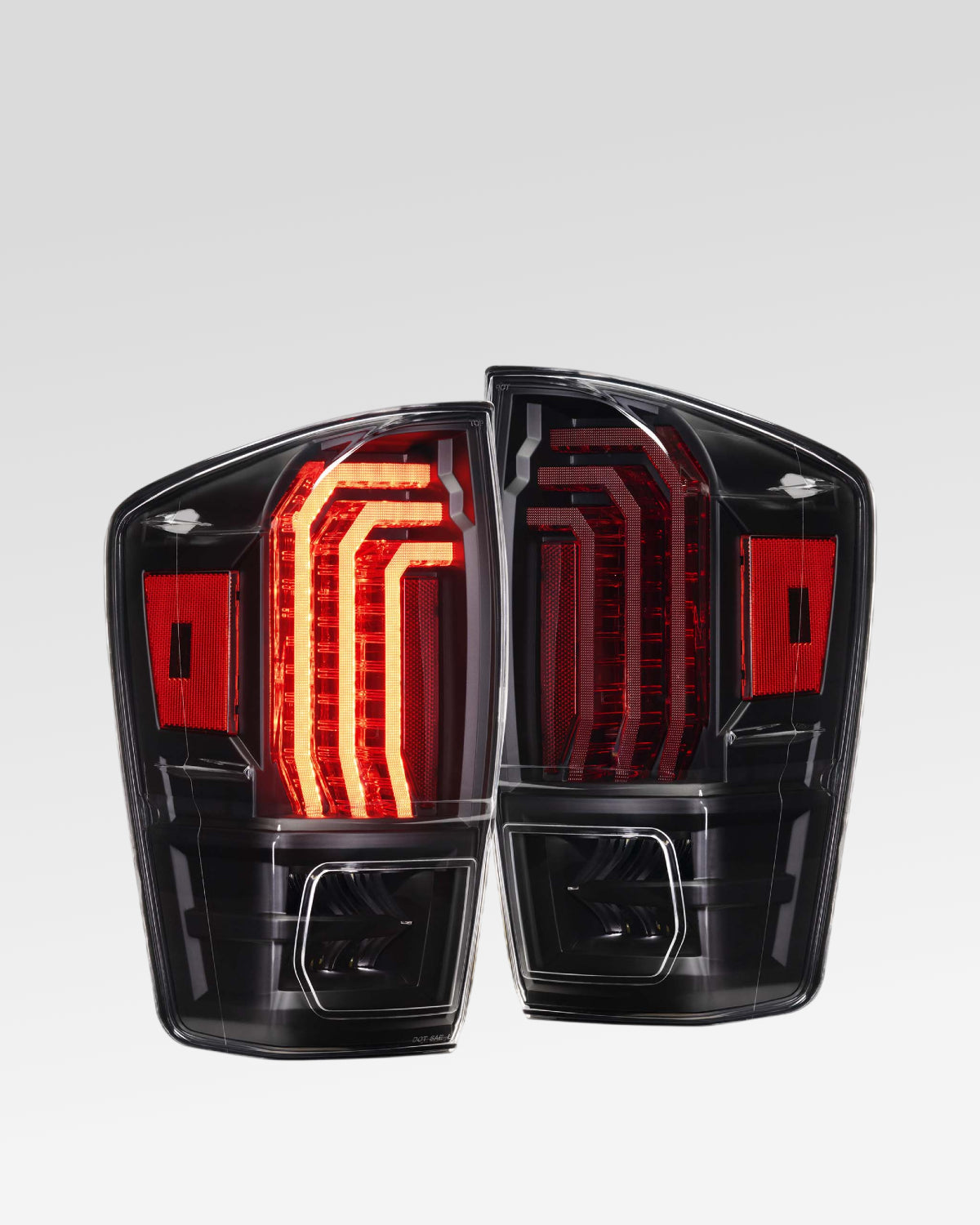 Morimoto XB Sequential LED Tail Lights with Clear Lens for 3rd-Gen Tacoma (2016–2023) - Pair