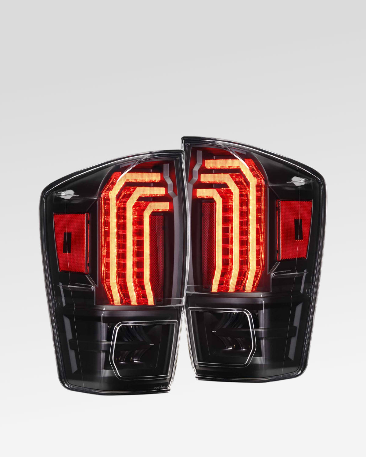 Morimoto XB Sequential LED Tail Lights with Clear Lens for 3rd-Gen Tacoma (2016–2023) - Pair