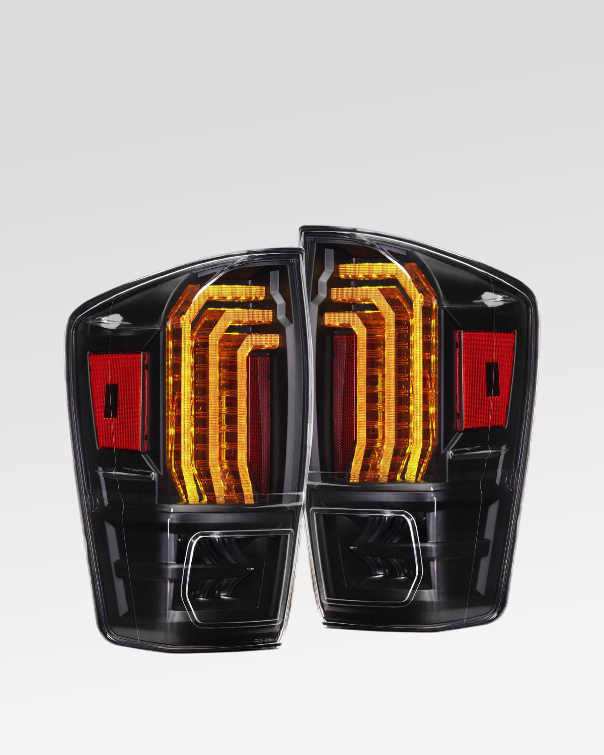 Morimoto XB Sequential LED Tail Lights with Clear Lens for 3rd-Gen Tacoma (2016–2023) - Pair