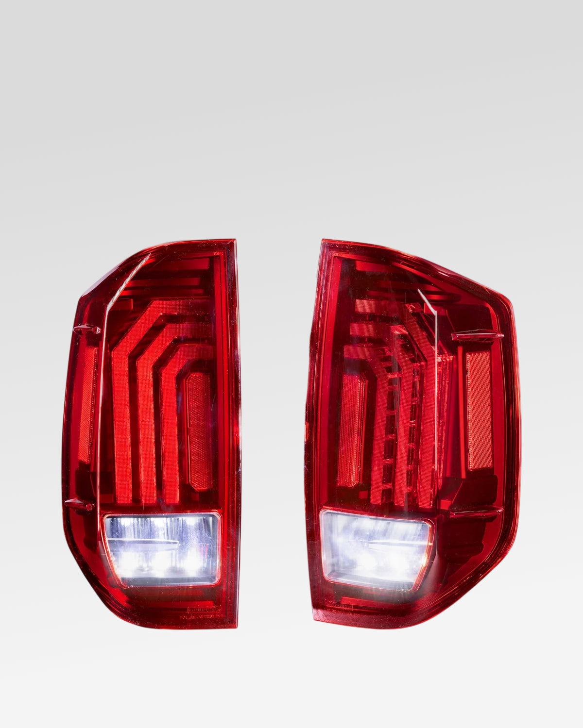 Morimoto XB Sequential LED Tail Lights with Red Lens for 2.5-Gen Tundra (2014–2021) - Pair