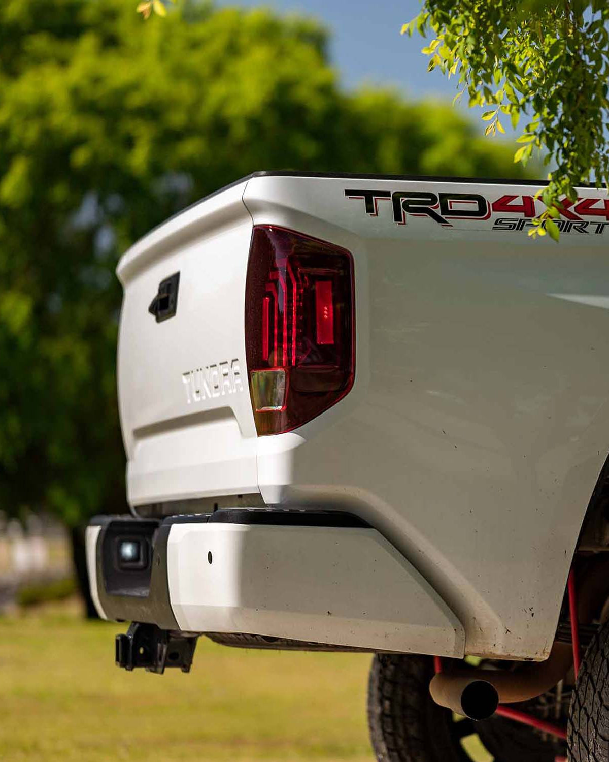 Morimoto XB Sequential LED Tail Lights with Red Lens for 2.5-Gen Tundra (2014–2021) - Pair