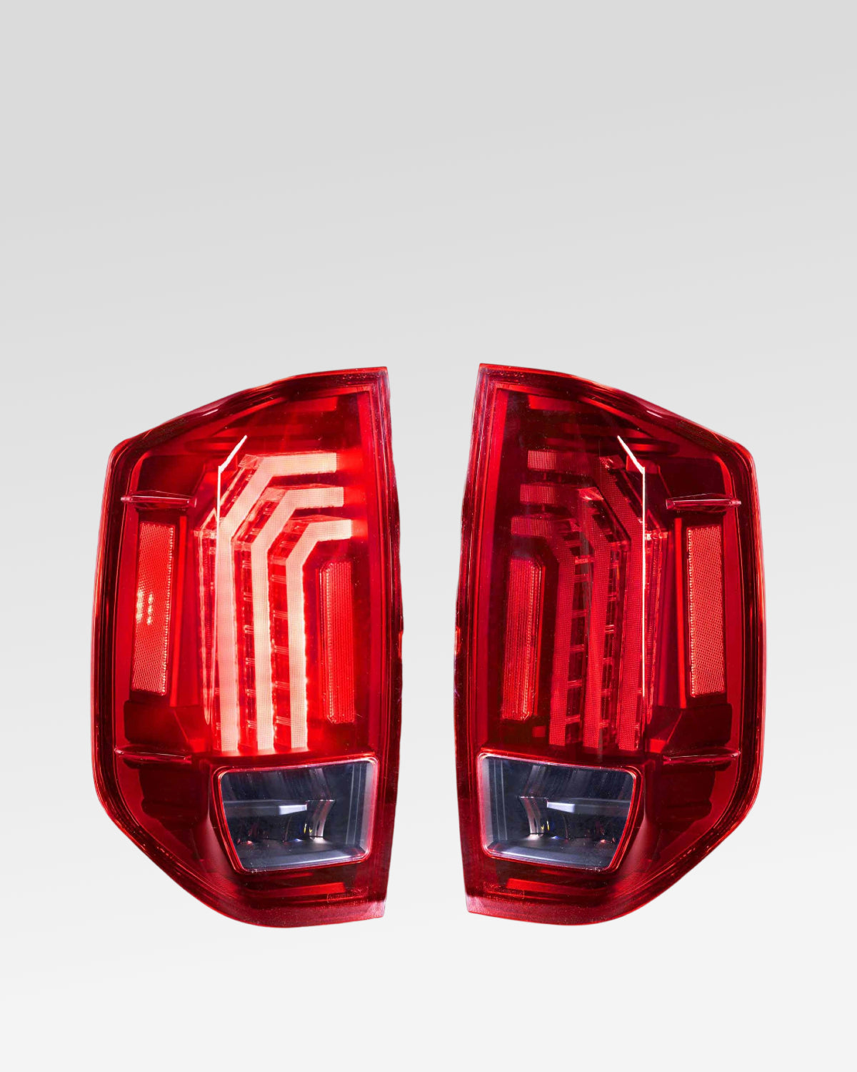 Morimoto XB Sequential LED Tail Lights with Red Lens for 2.5-Gen Tundra (2014–2021) - Pair