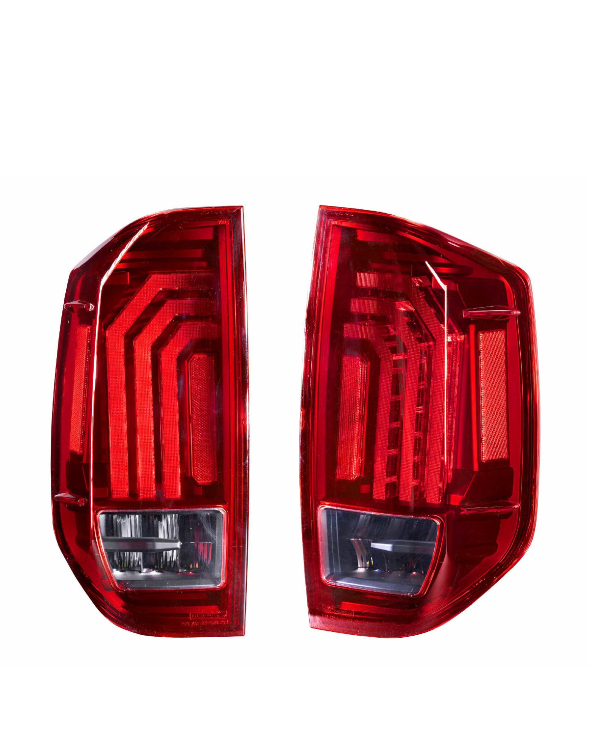 Morimoto XB Sequential LED Tail Lights with Red Lens for 2.5-Gen Tundra (2014–2021) - Pair
