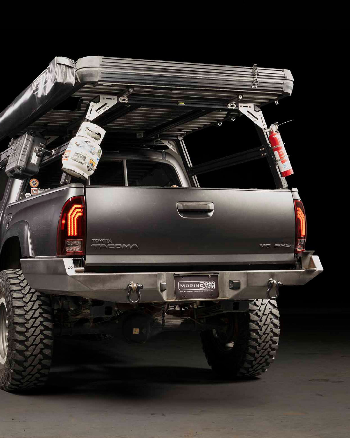 Morimoto XB Sequential LED Tail Lights with Red Lens for 2nd-Gen Tacoma (2005–2015) - Pair