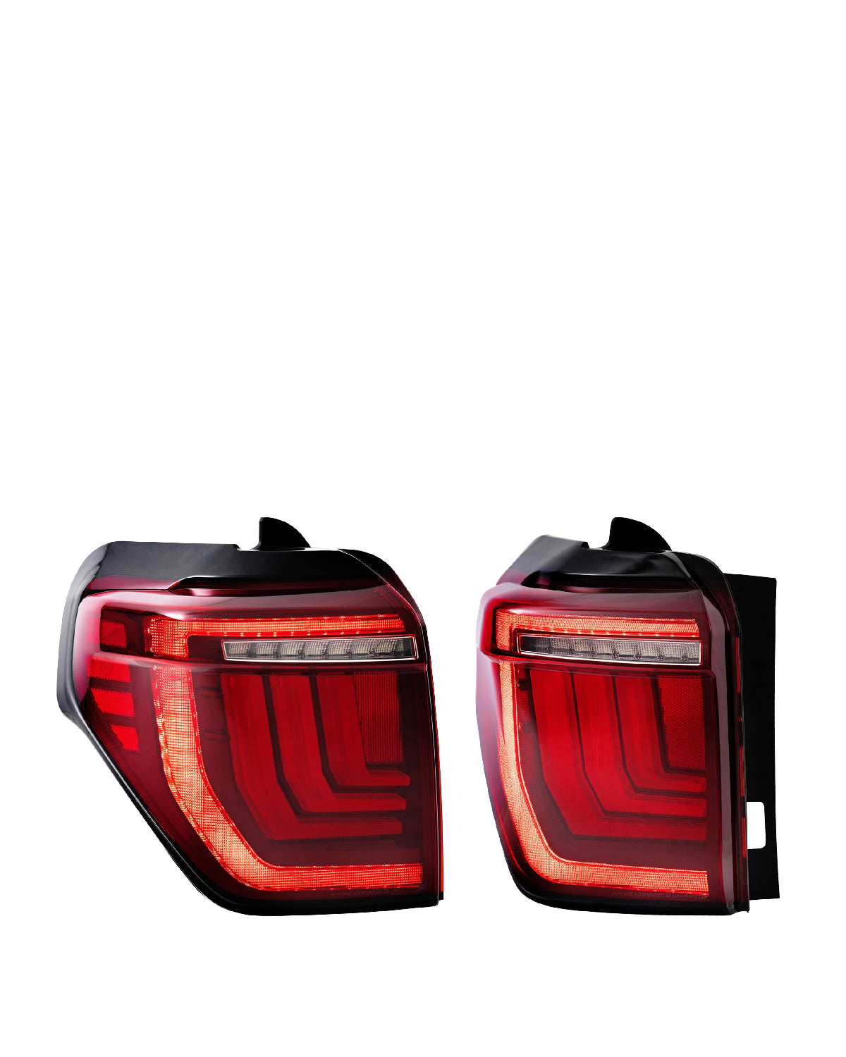 Morimoto XB Sequential LED Tail Lights with Red Lens for 5th-Gen 4Runner (2010–2024) - Pair