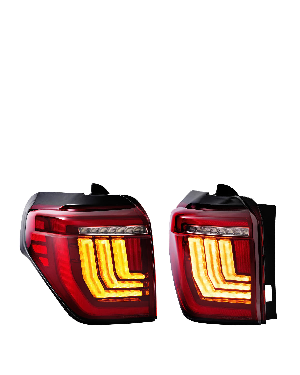 Morimoto XB Sequential LED Tail Lights with Red Lens for 5th-Gen 4Runner (2010–2024) - Pair