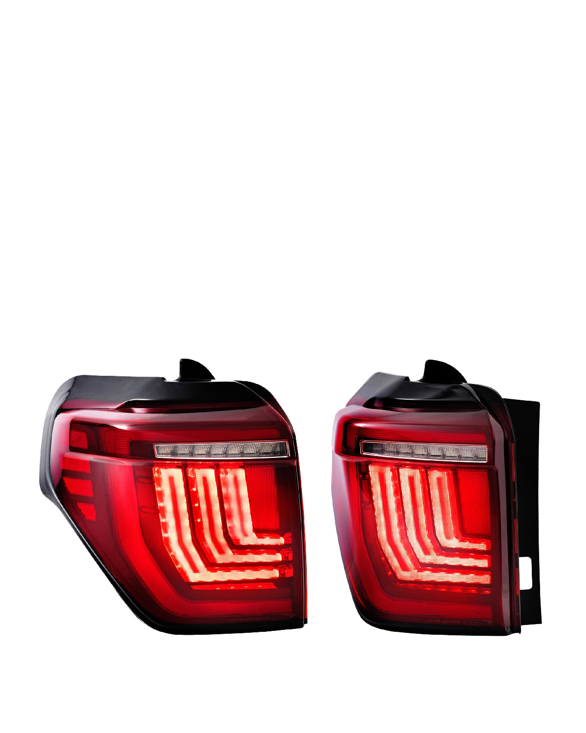 Morimoto XB Sequential LED Tail Lights with Red Lens for 5th-Gen 4Runner (2010–2024) - Pair