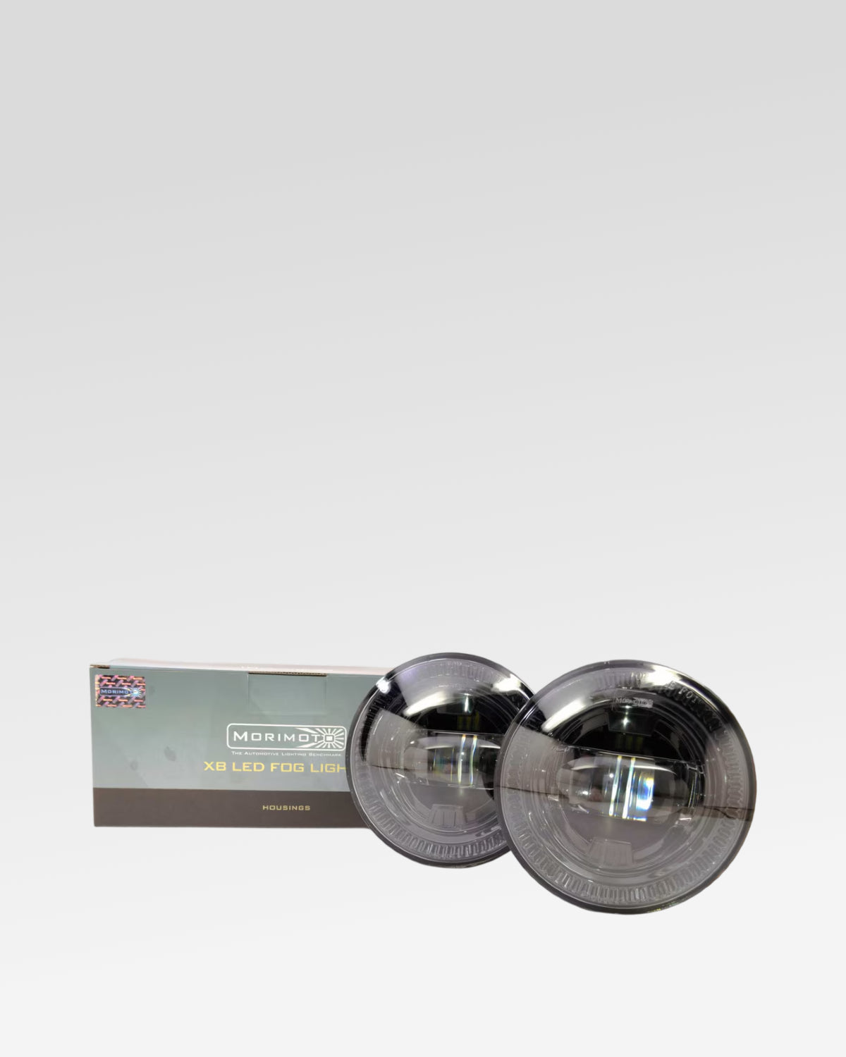 Morimoto XB Type T2 LED Projector Fog Lights with White Output and Clear Lens for 2nd-Gen Tacoma (2005–2011) - Pair