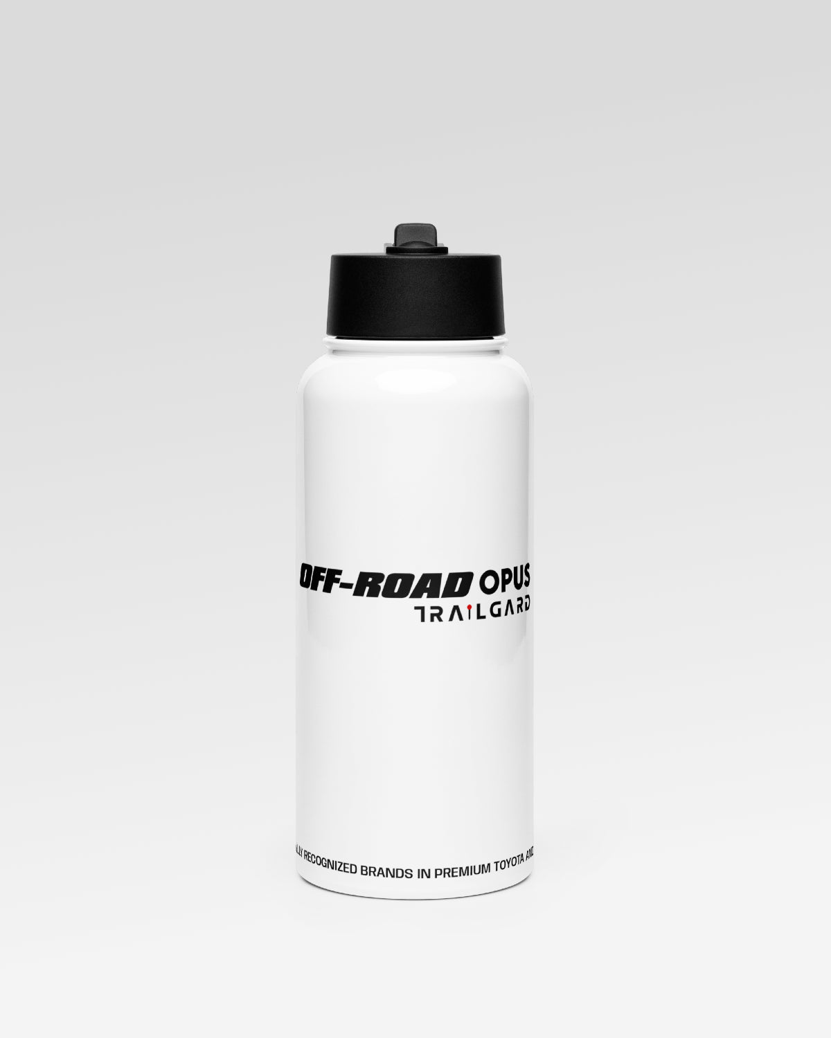 Off-Road Opus Double-Wall Insulated Stainless Steel Bottle - 32-oz, White