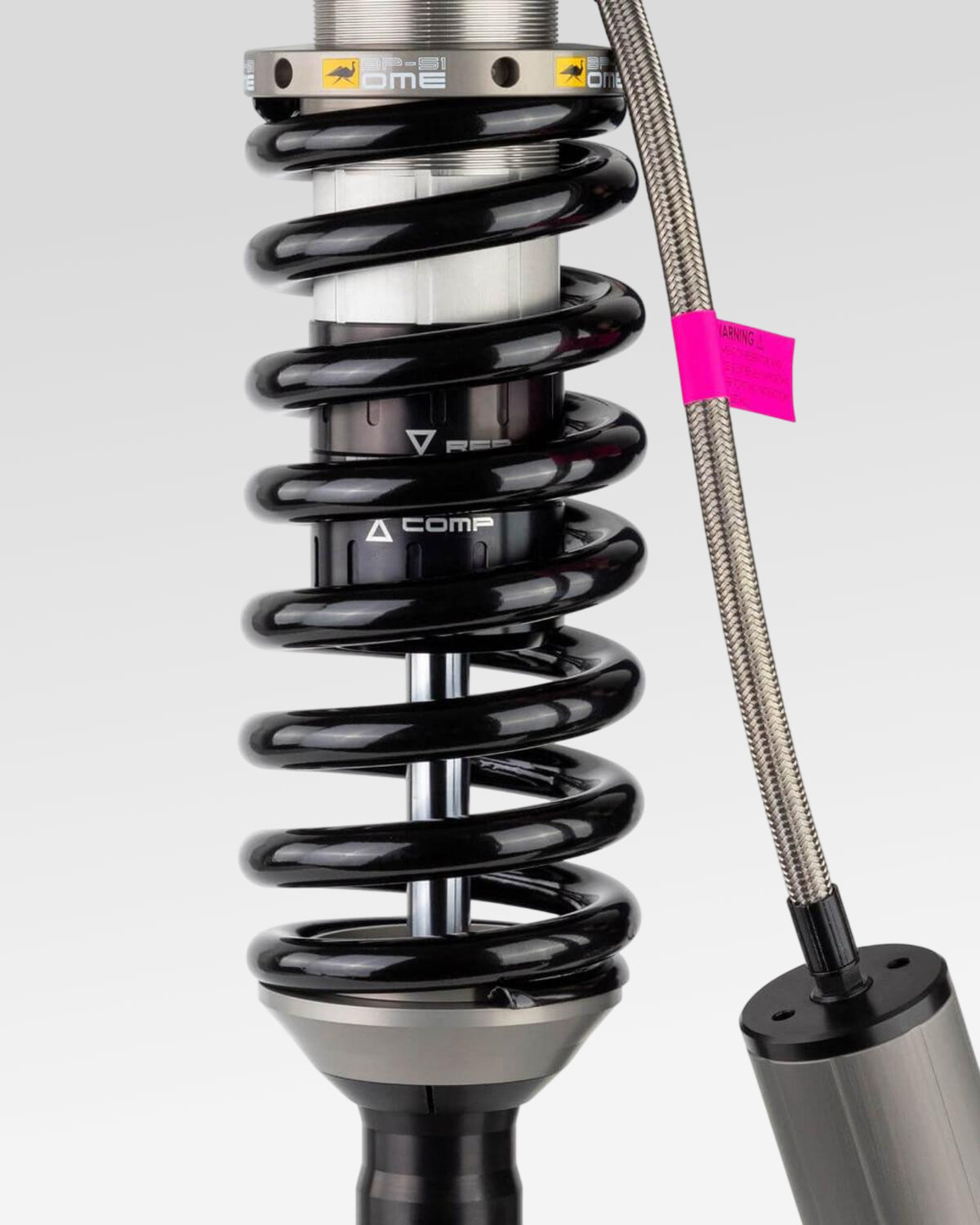 Old Man Emu BP-51 Driver-Side Front Remote-Reservoir Coilover for 5th-Gen 4Runner with Kinetic Dynamic Suspension System (2010–2024)