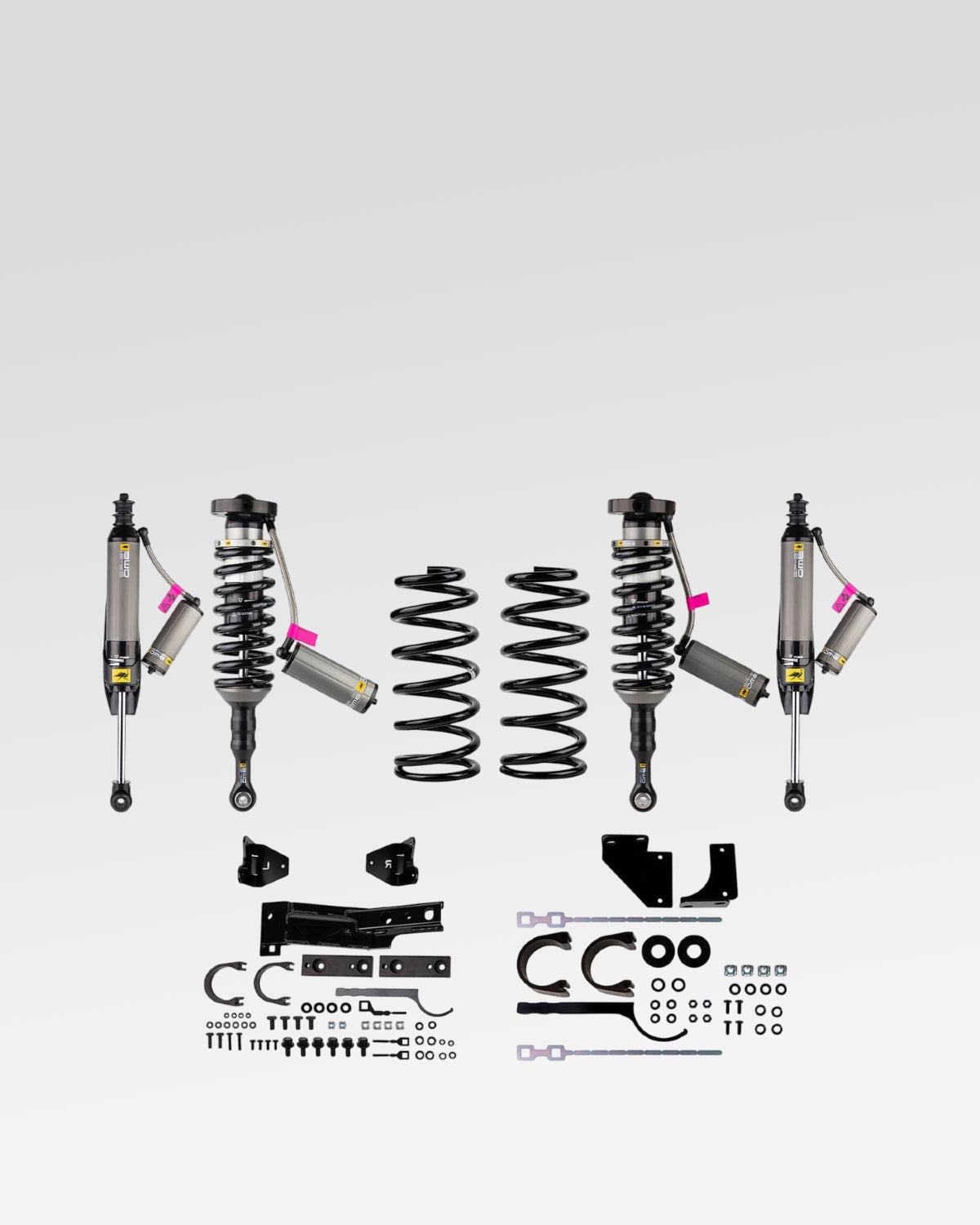 Old Man Emu BP-51 Suspension Kit with 2.5 in Front Lift, 2 in Rear Lift, 0-330 lb Front Load Rating, and 880 lb Rear Load Rating for 5th-Gen 4Runner (2010–2024)