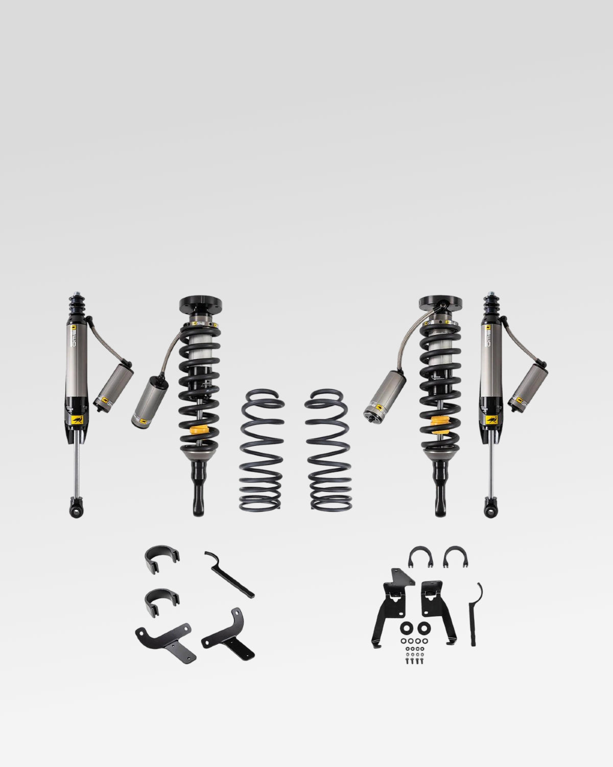 Old Man Emu BP-51 Suspension Kit with 3 in Front Lift, 2 in Rear Lift, 0–330 lb Front Load Rating, and 440 lb Rear Load Rating for 4th-Gen Tacoma (2024–Present)