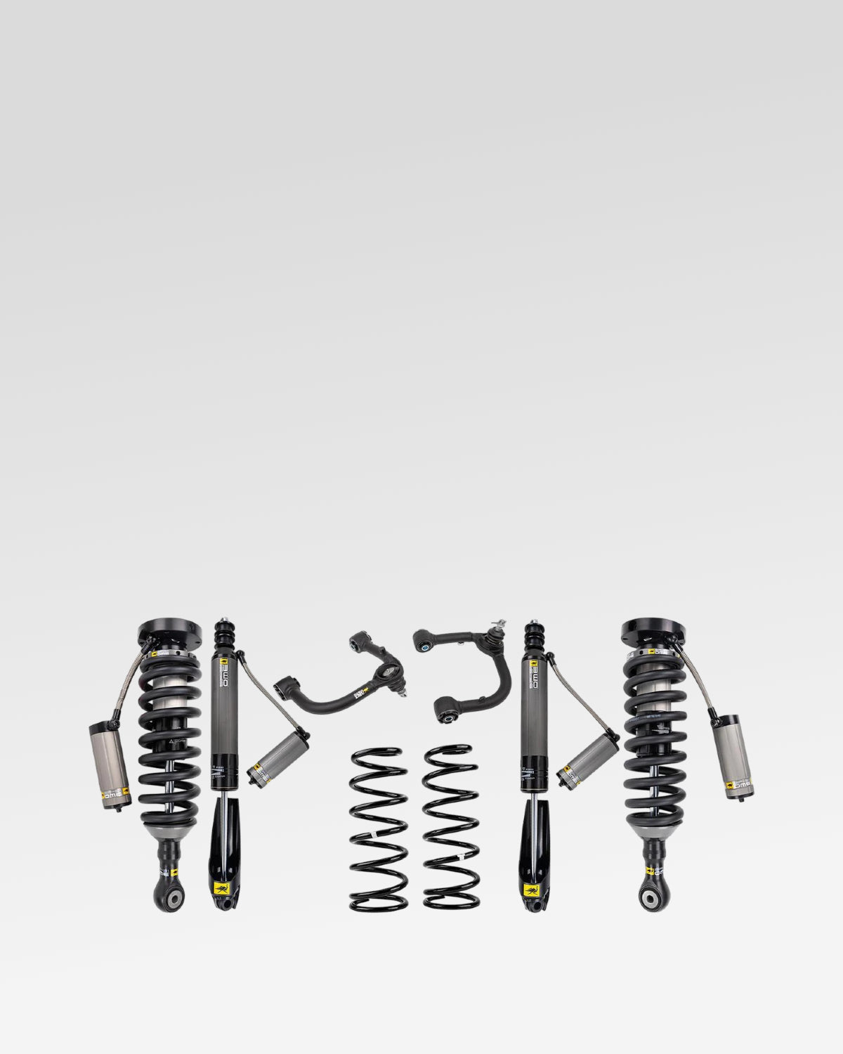 Old Man Emu BP-51 Suspension Kit with 3 in Front Lift, 2 in Rear Lift, 0–330 lb Front Load Rating, 440 lb Rear Load Rating, and Tubular Front Upper Control Arms for 3rd-Gen Tundra (2022–Present)