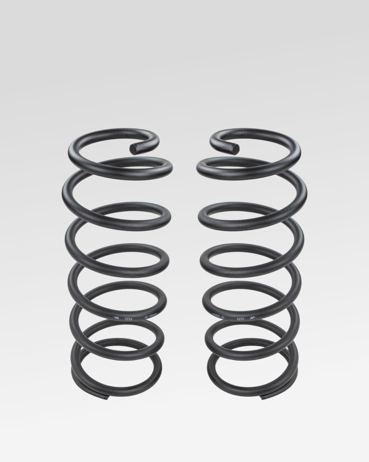 Old Man Emu Rear Coil Springs in Black with 200 lbf/in Spring Rate for 4th-Gen Tacoma (2024–Present) - Pair
