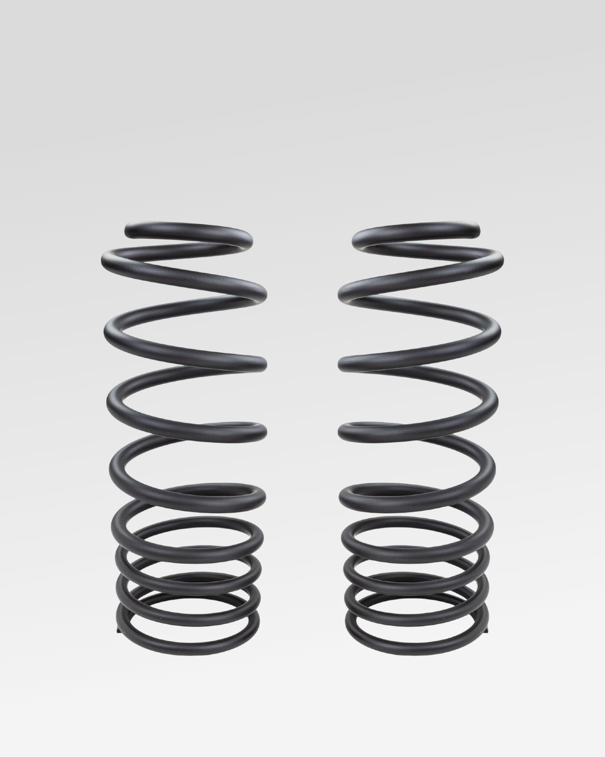 Old Man Emu Rear Dual-Rate Coil Springs in Black with 160–285 lbf/in Spring Rate for 4th-Gen Tacoma (2024–Present) - Pair