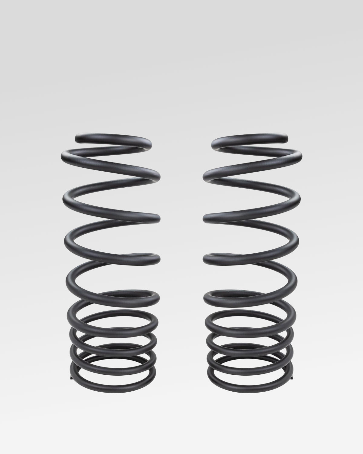 Old Man Emu Rear Dual-Rate Coil Springs in Black with 160–285 lbf/in Spring Rate for 4th-Gen Tacoma (2024–Present) - Pair