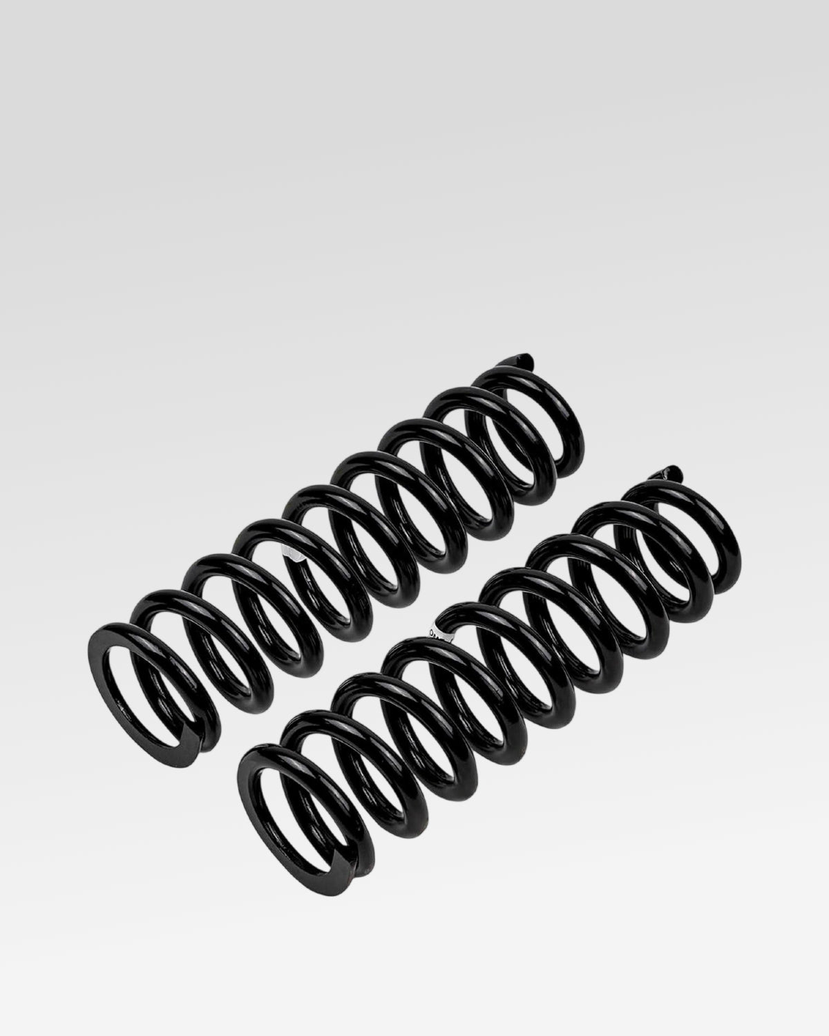 Old Man Emu Front Coil Springs in Black with 590 lbf/in Spring Rate and 390 mm Free Height for Toyota 4Runner (2003–2024) - Pair