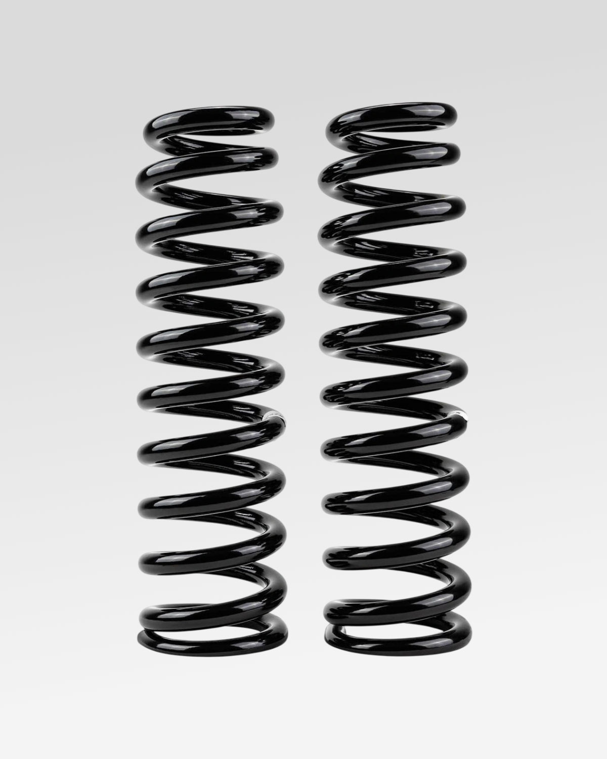Old Man Emu Front Coil Springs in Black with 590 lbf/in Spring Rate and 400 mm Free Height for 5th-Gen 4Runner (2010–2024) - Pair