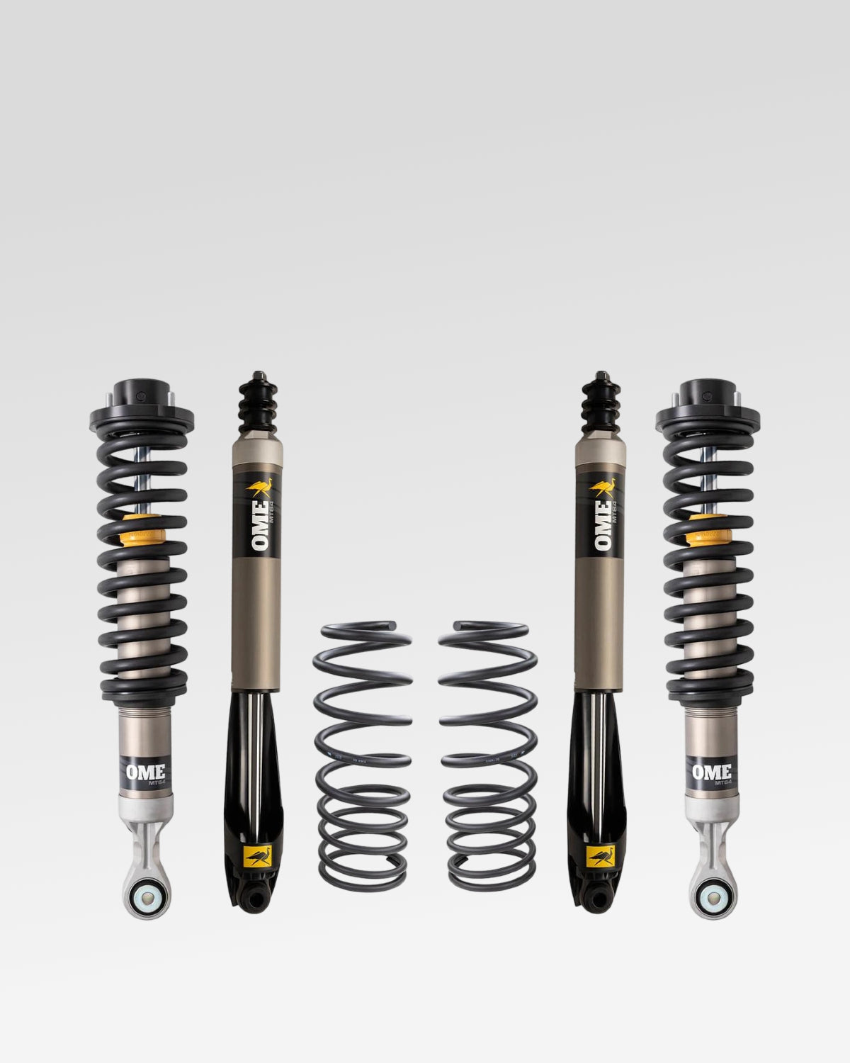 Old Man Emu MT64 Suspension Kit with 1.75–3 in Front Lift, 2 in Rear Lift, 0 lb Front Load Rating, and 0 lb Rear Load Rating for 4th-Gen Tacoma (2024–Present)