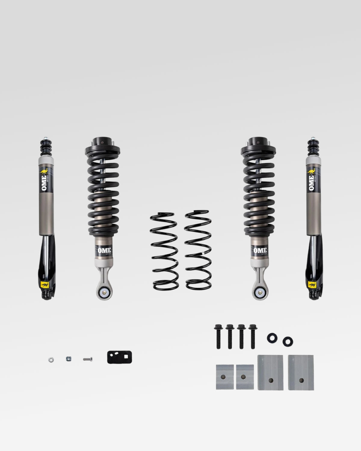 Old Man Emu MT64 Suspension Kit with 1.75–3 in Front Lift, 2 in Rear Lift, 0 lb Front Load Rating, and 0 lb Rear Load Rating for 3rd-Gen Tundra (2022–Present)