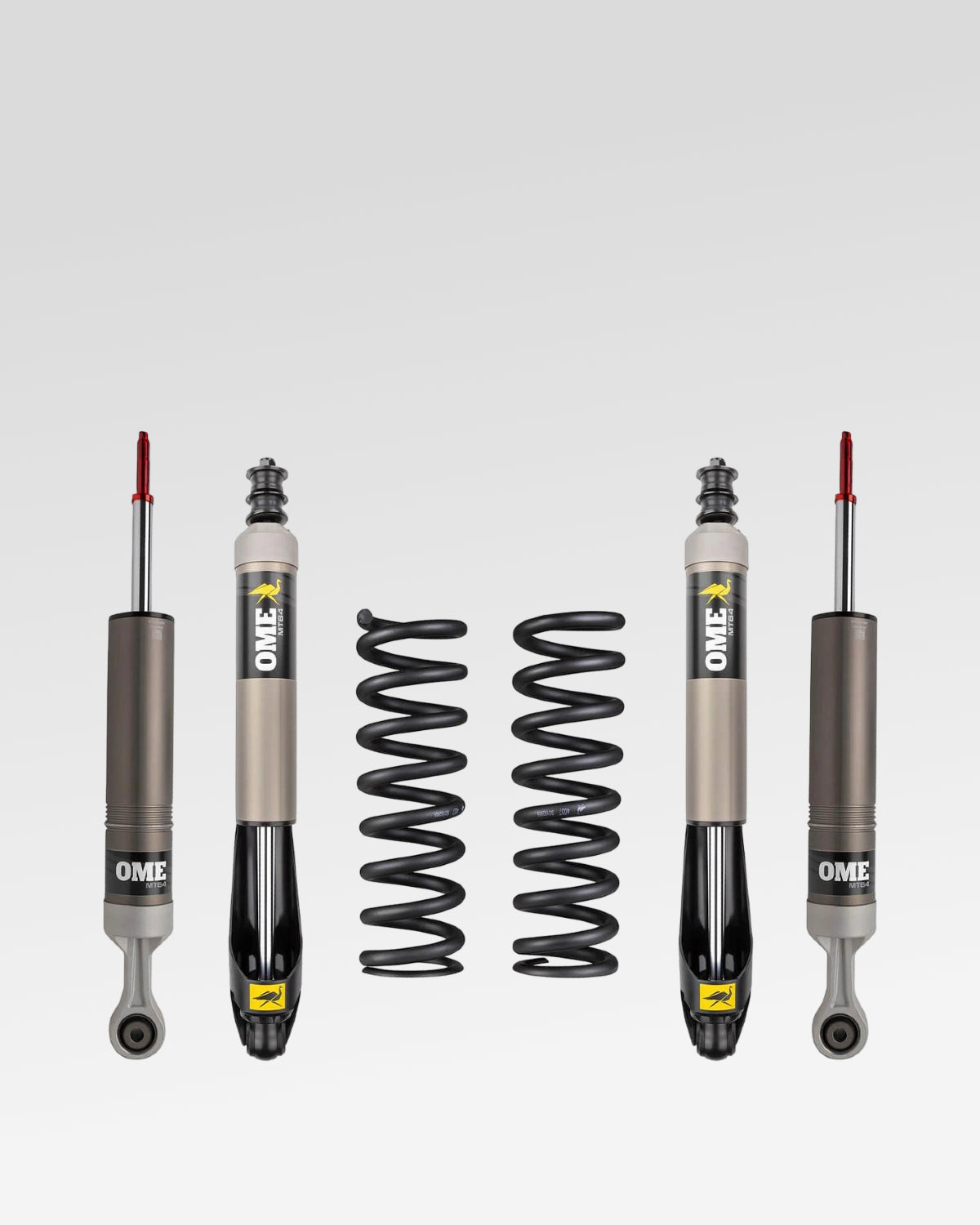 Old Man Emu MT64 Suspension Kit with 2.5 in Front Lift, 0 in Rear Lift, 220–330 lb Front Load Rating, and 0 lb Rear Load Rating for Toyota 4Runner (2003–2024)