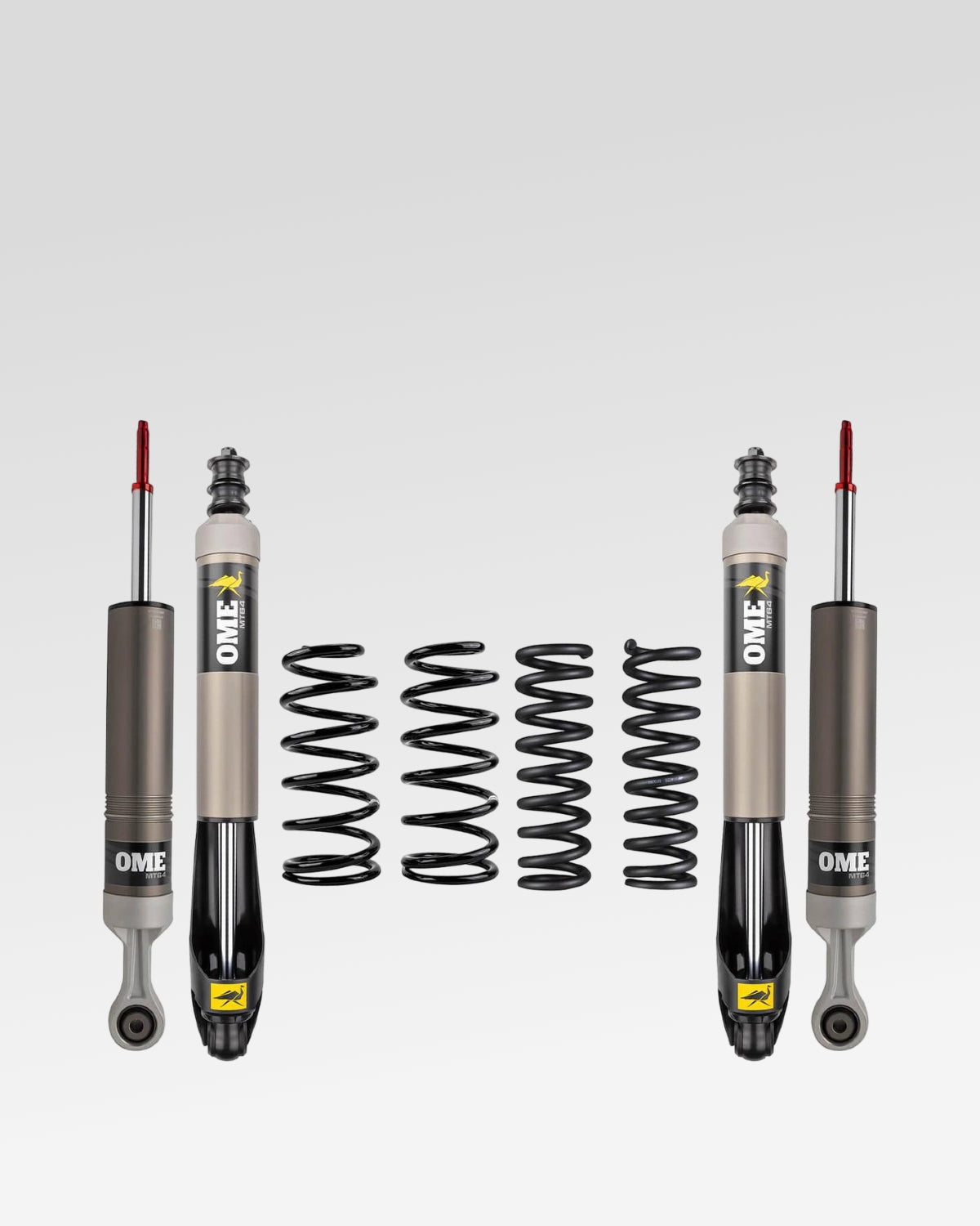 Old Man Emu MT64 Suspension Kit with 2.5 in Front Lift, 2 in Rear Lift, 0 lb Front Load Rating, and 440 lb Rear Load Rating for Toyota 4Runner (2003–2024)