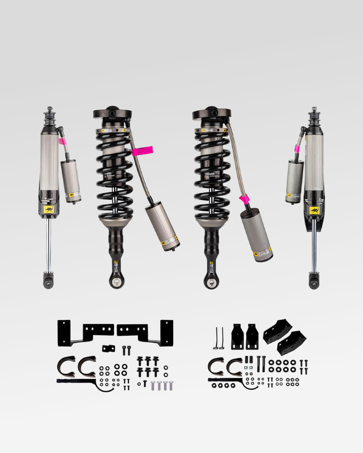 Old Man Emu BP-51 Suspension Kit with 2 in Front Lift, 0 in Rear Lift, 0–330 lb Front Load Rating, and 0 lb Rear Load Rating for Toyota Tacoma (2005–2023)