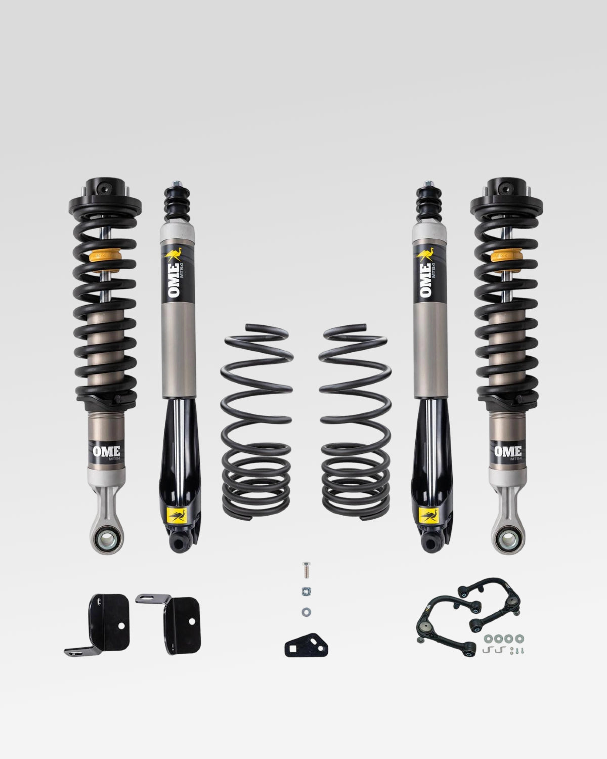 Old Man Emu MT64 Suspension Kit with 1.75–3 in Front Lift, 2 in Rear Lift, 0 lb Front Load Rating, 0 lb Rear Load Rating, and Front Upper Control Arms for 6th-Gen 4Runner (2025–Present)